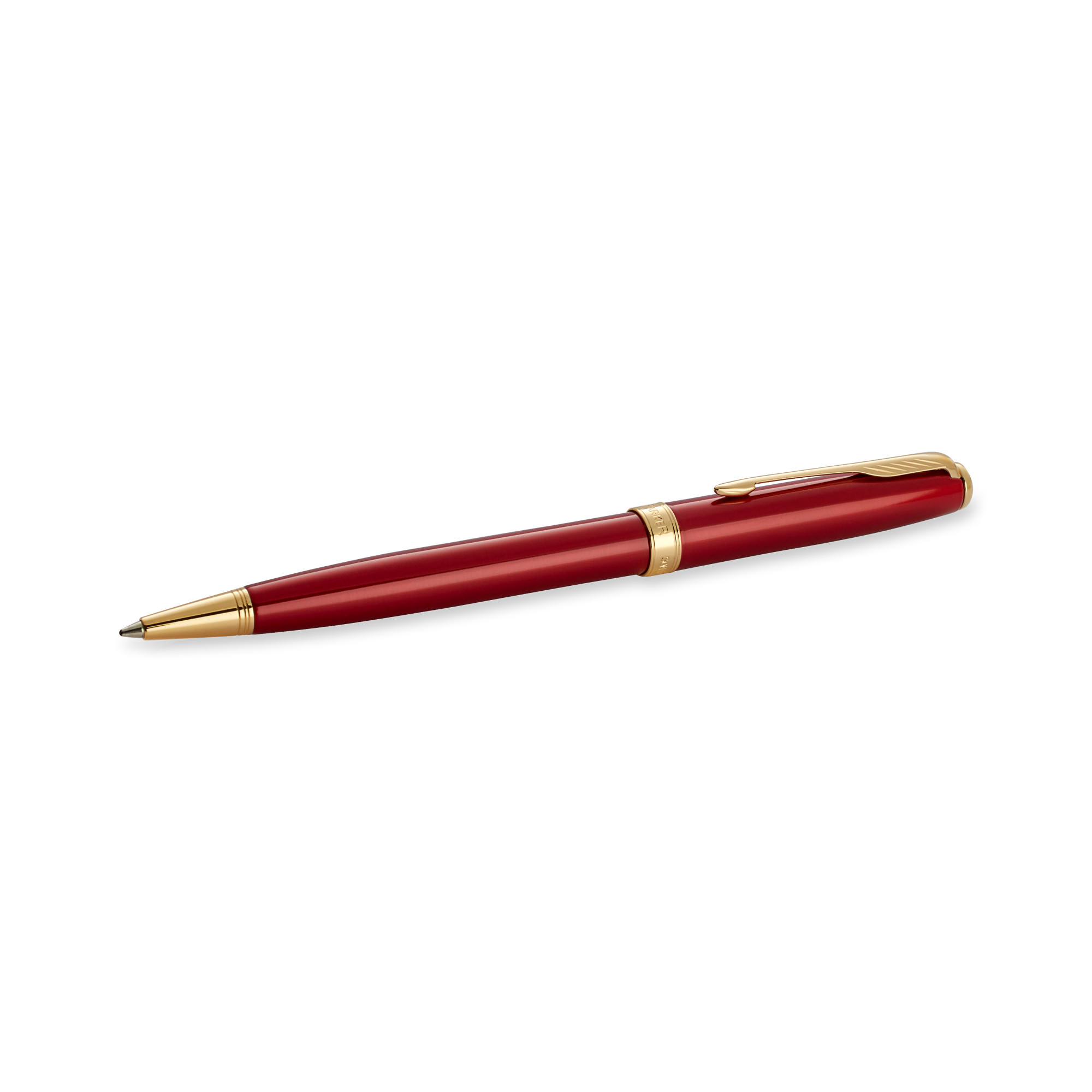 Picture of Parker Sonnet Ballpoint - Red - Gold