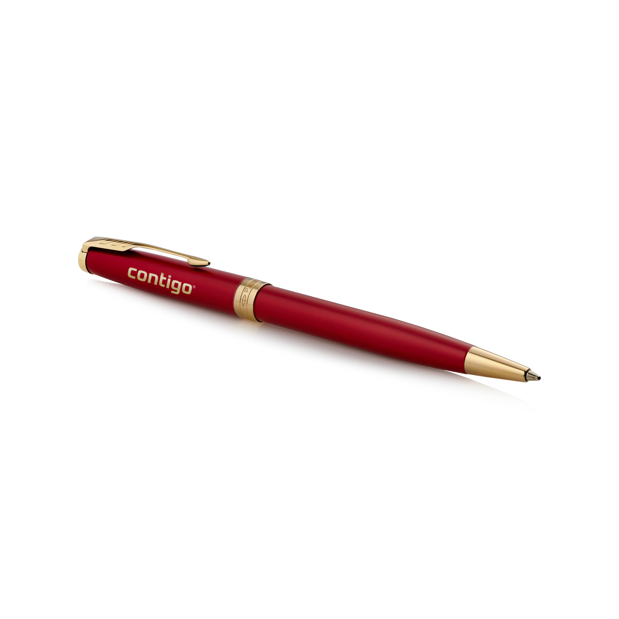Picture of Parker Sonnet Ballpoint - Red - Gold