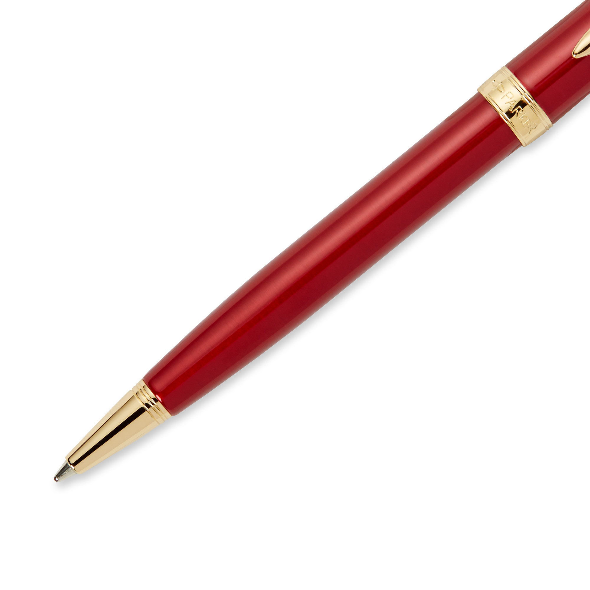 Picture of Parker Sonnet Ballpoint - Red - Gold
