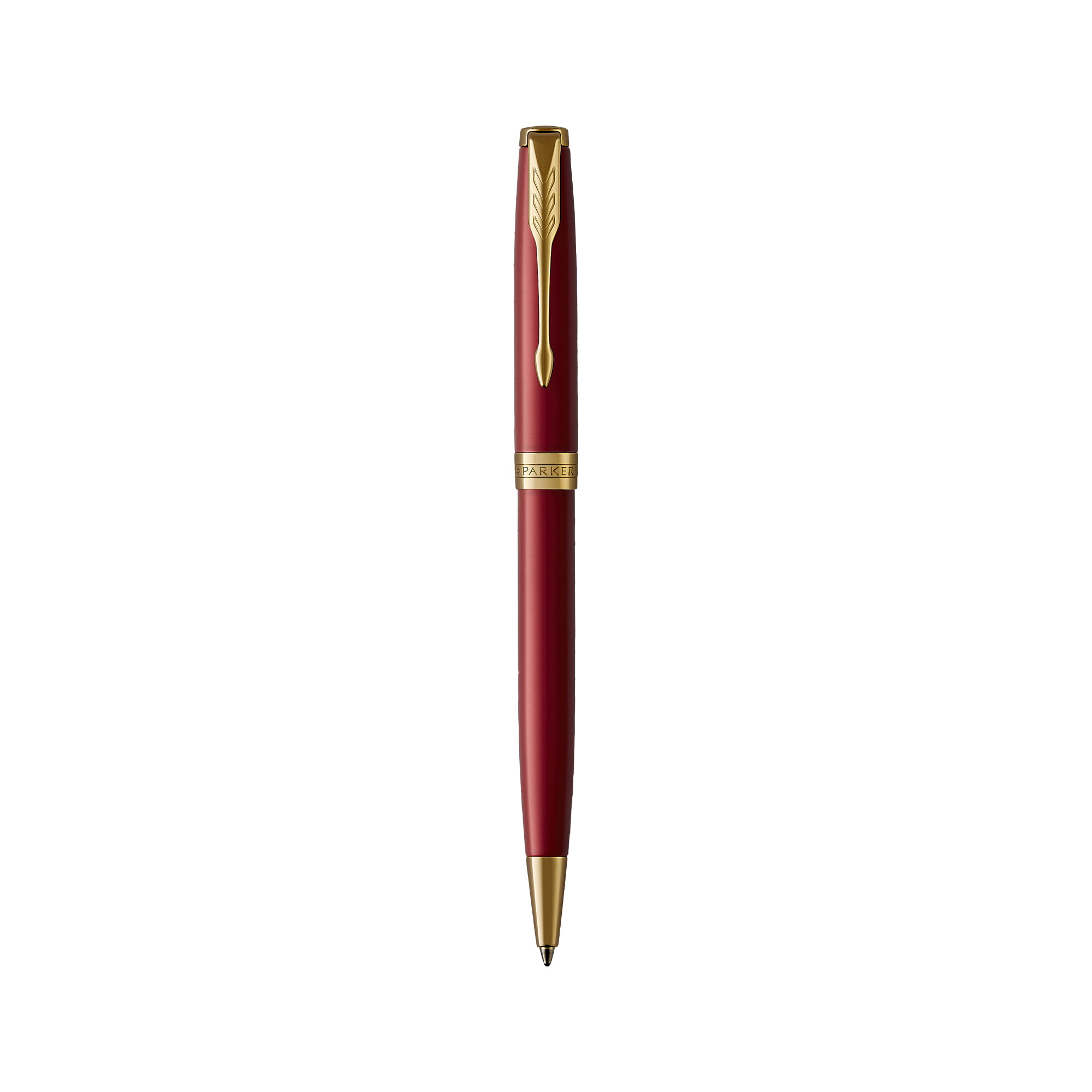 Picture of Parker Sonnet Ballpoint - Red - Gold