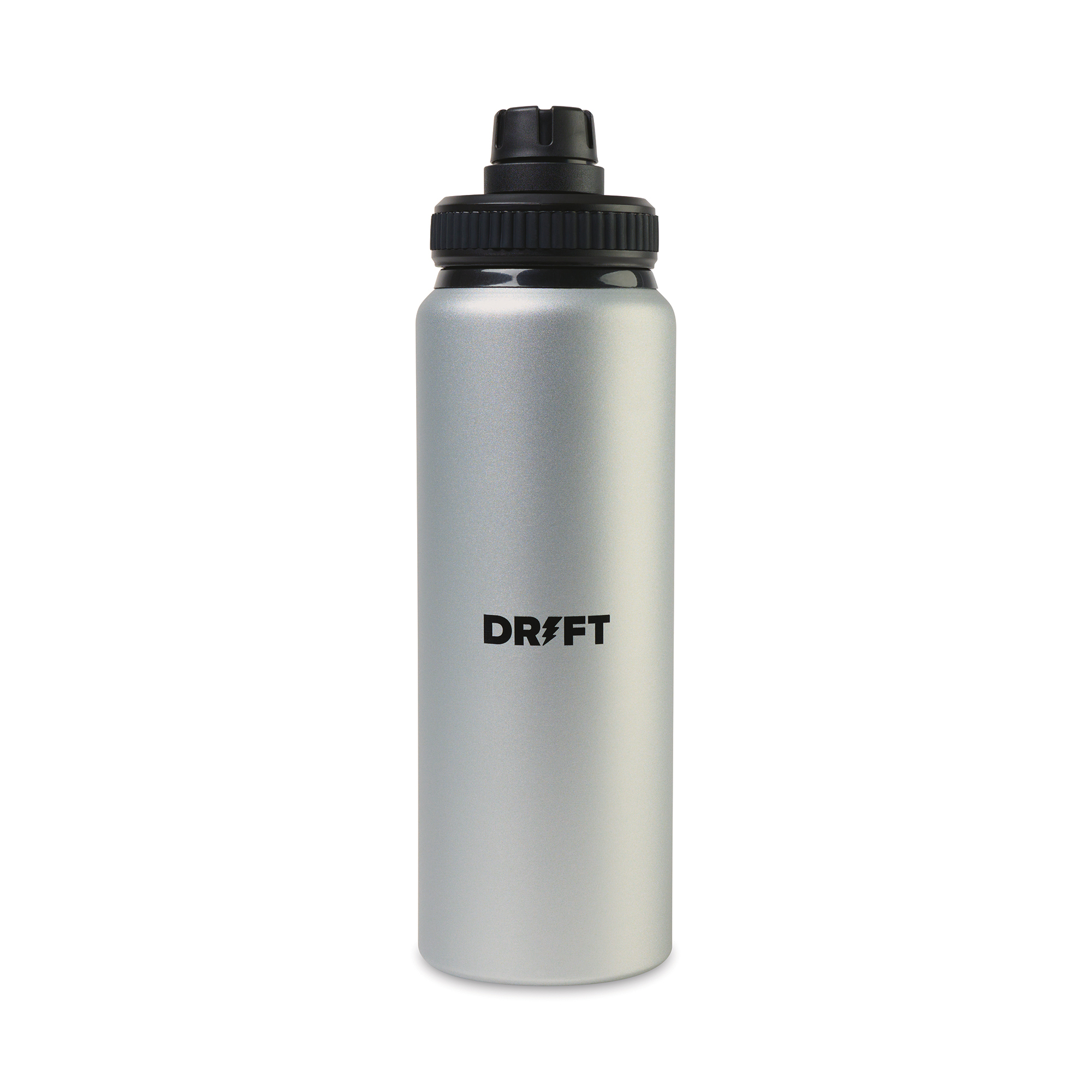 Picture of Jett Aluminum Chug Lid Hydration Bottle - 32 Oz. - Silver