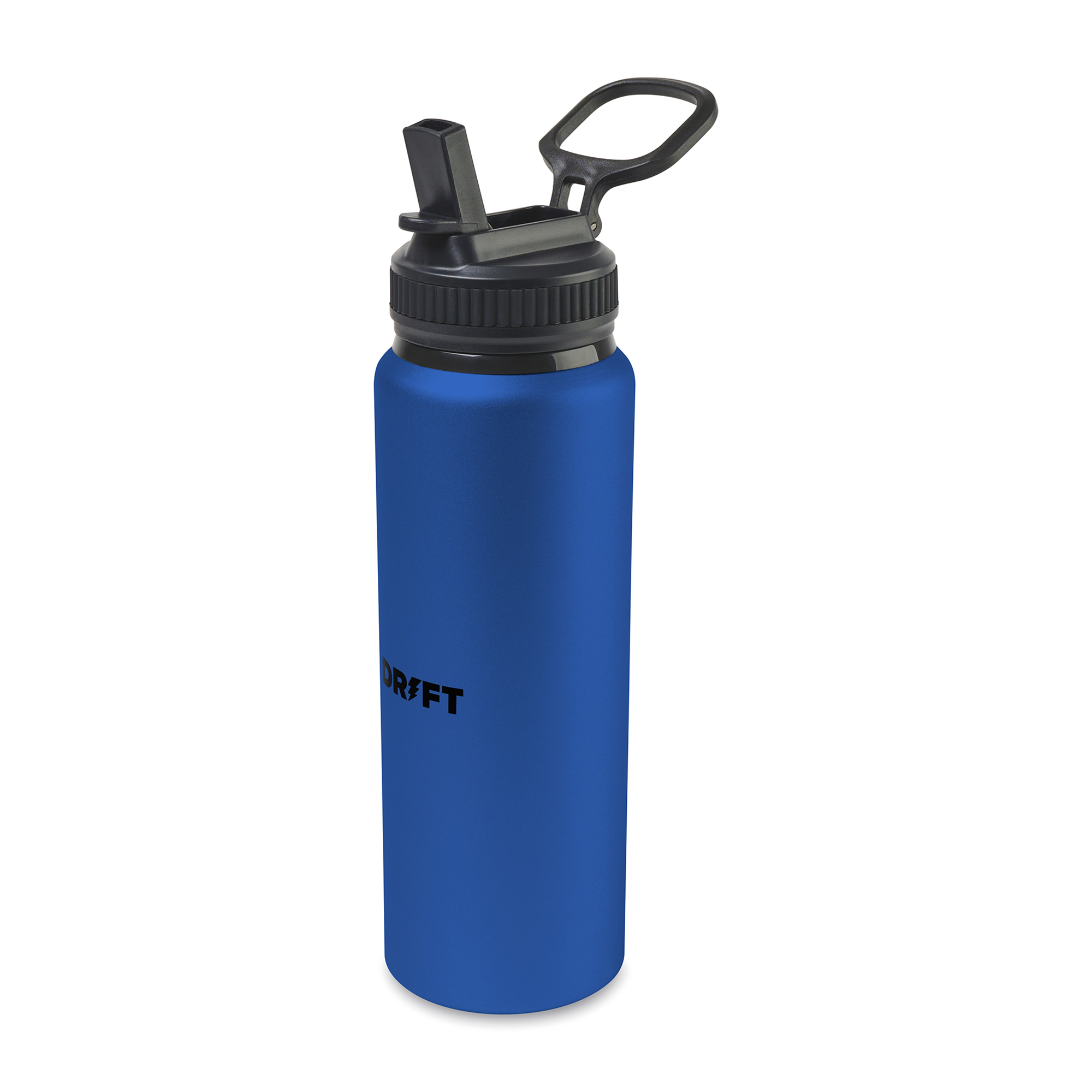 Picture of Jett Aluminum Straw Lid Hydration Bottle - 32 Oz. - Sport Blue