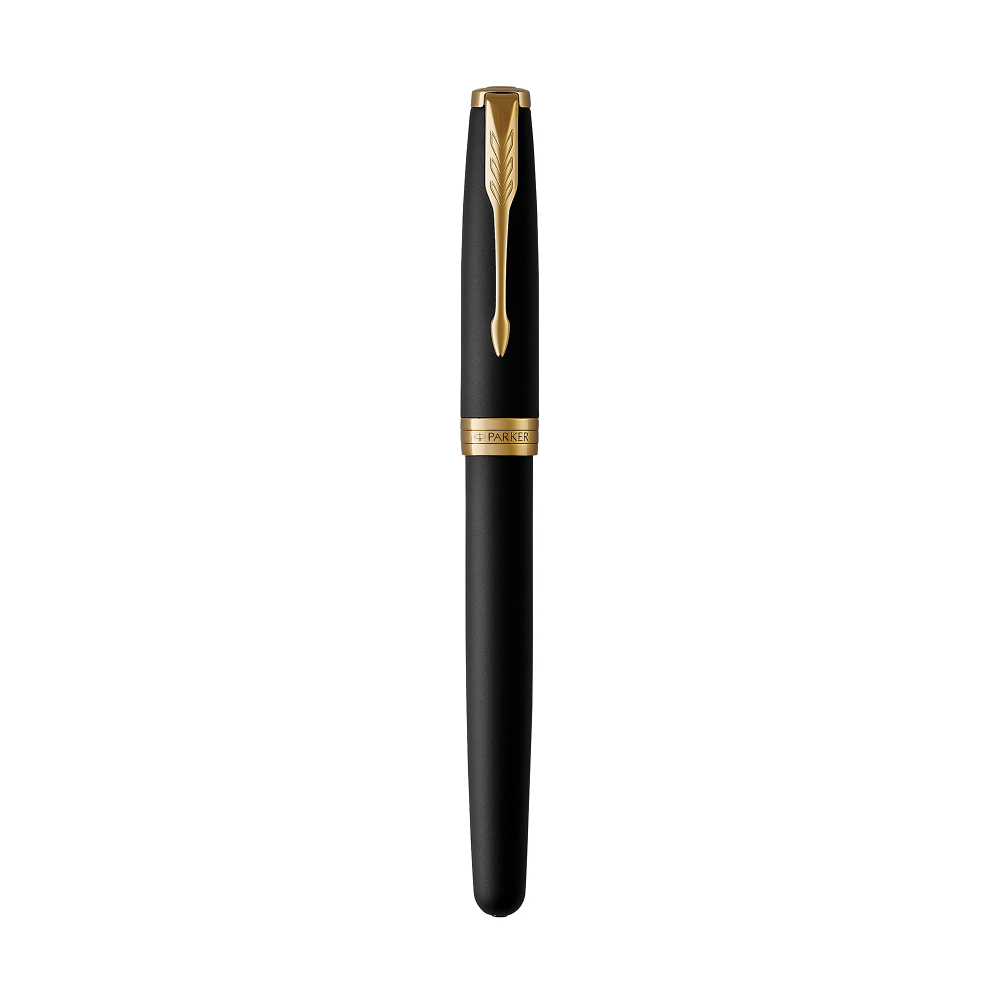 Picture of Parker Sonnet Rollerball - Matte - Black Matte - Gold Trim