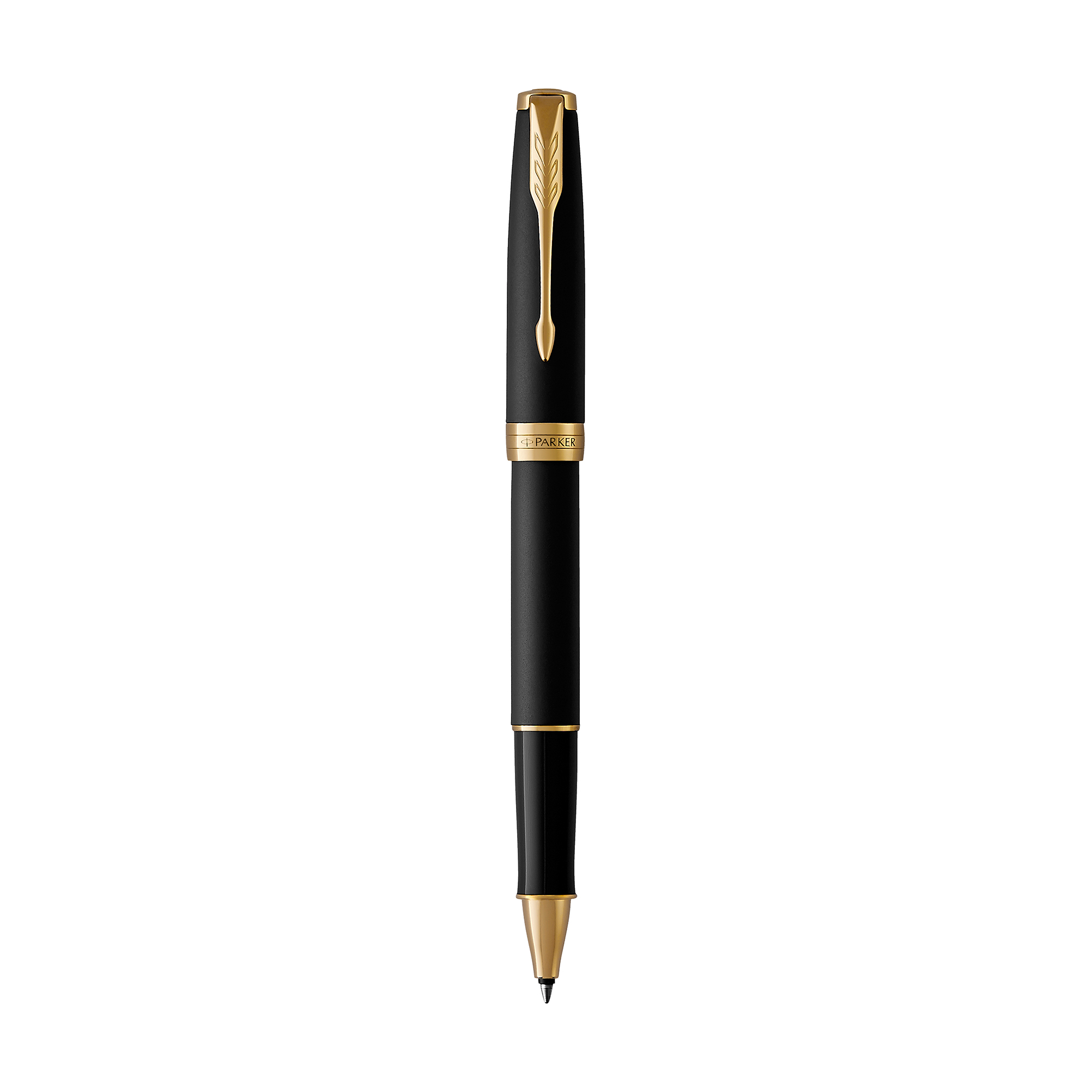 Picture of Parker Sonnet Rollerball - Matte - Black Matte - Gold Trim