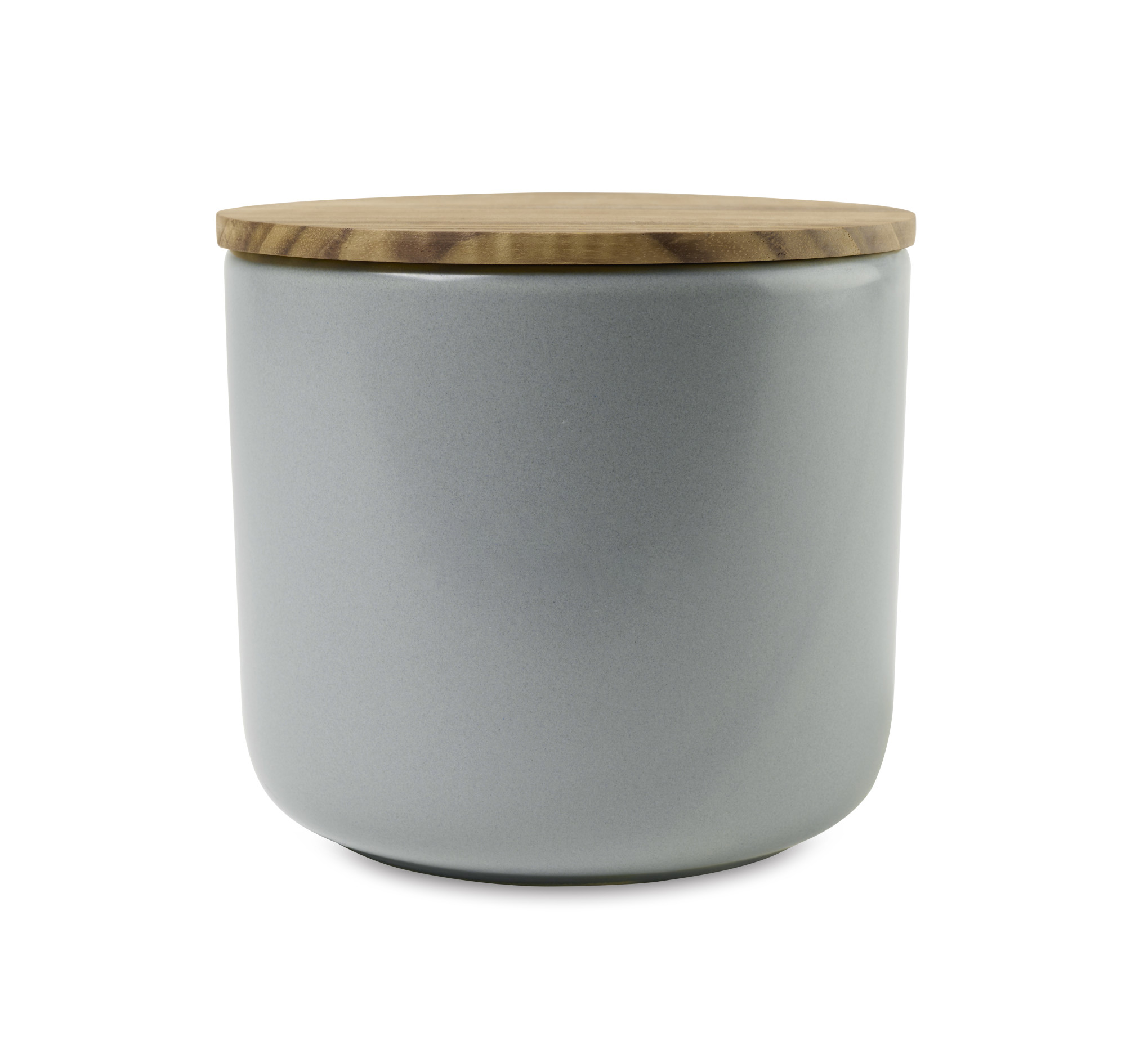 Picture of Be Home Brampton Stoneware Container - Large - Light Grey