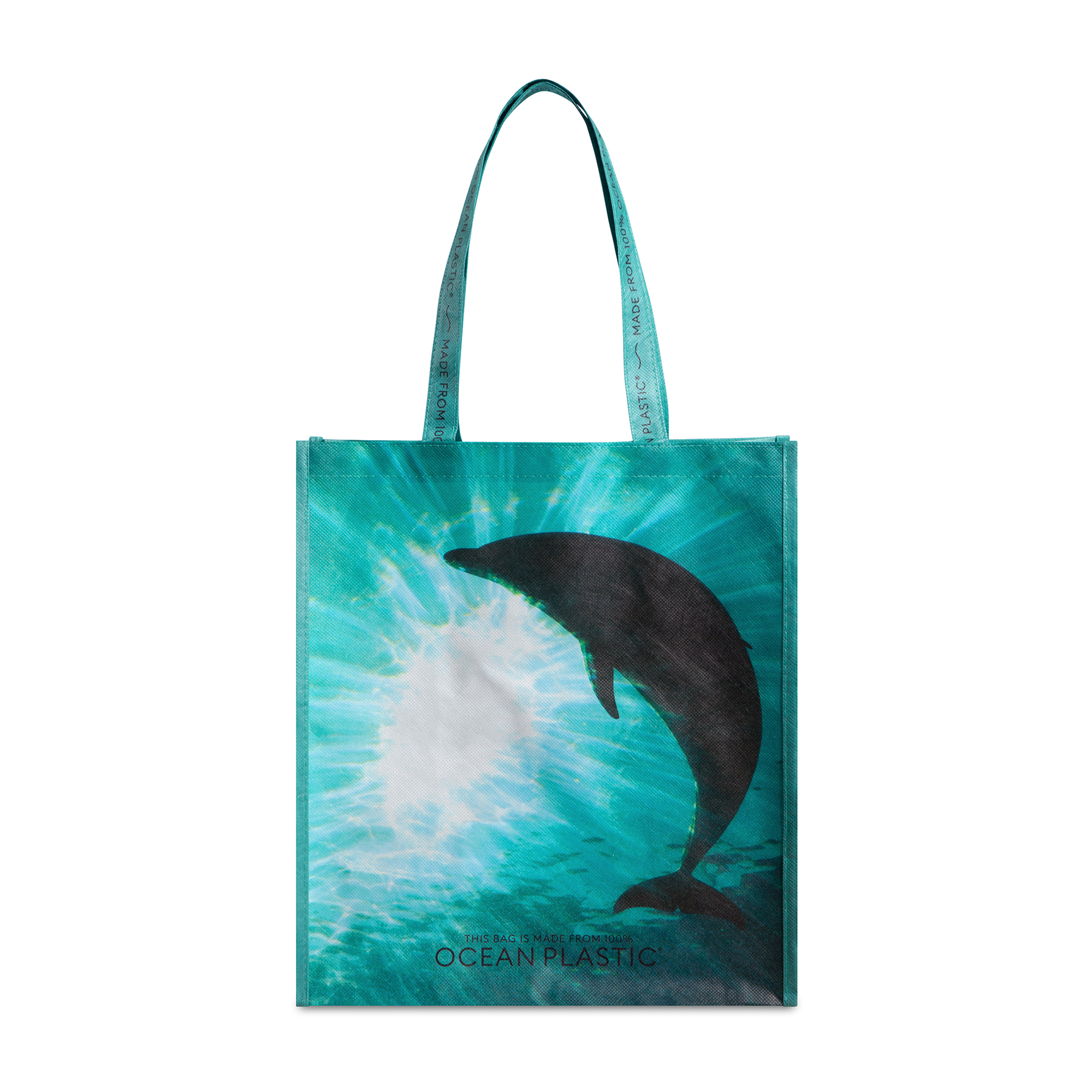 Picture of Out of the Ocean Reusable Large Shopper - Seafoam