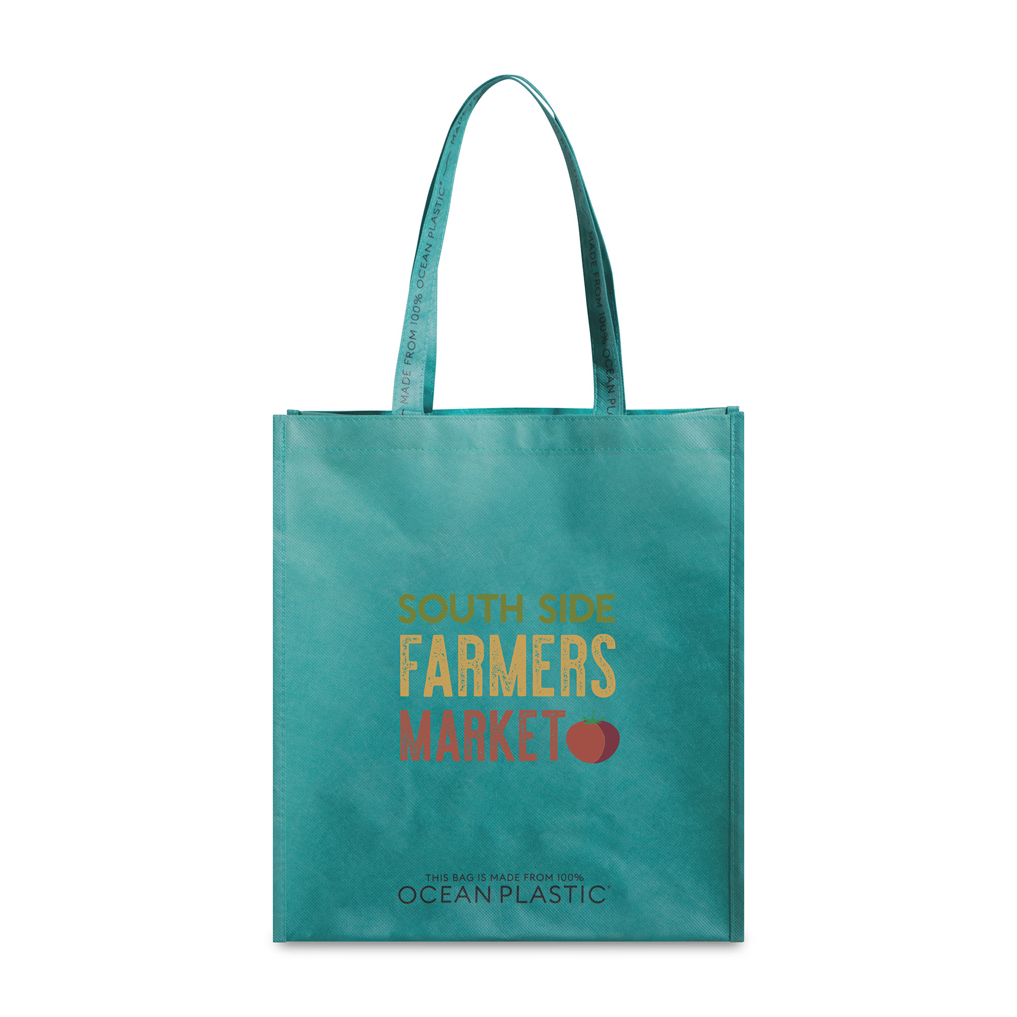 Picture of Out of the Ocean Reusable Large Shopper - Seafoam