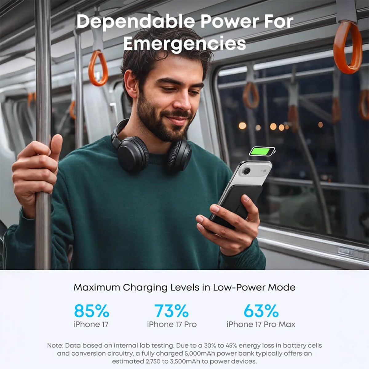 Picture of Anker Nano Power Bank (5K, MagGo, Slim)
