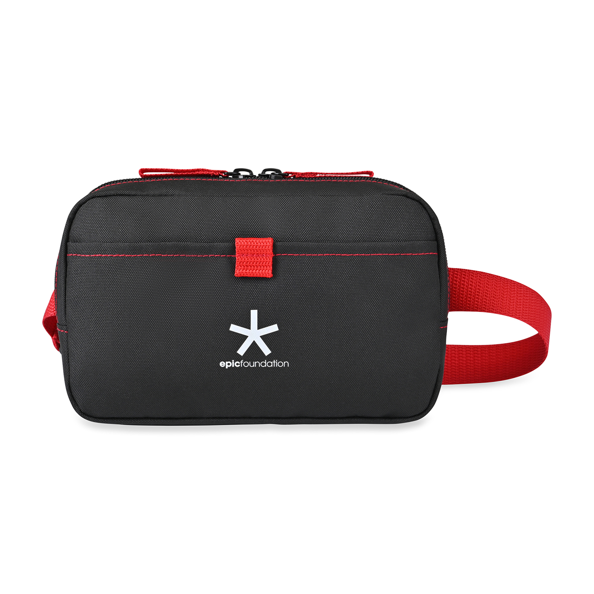 Picture of Repeat Recycled rPET Waist Pack - Red