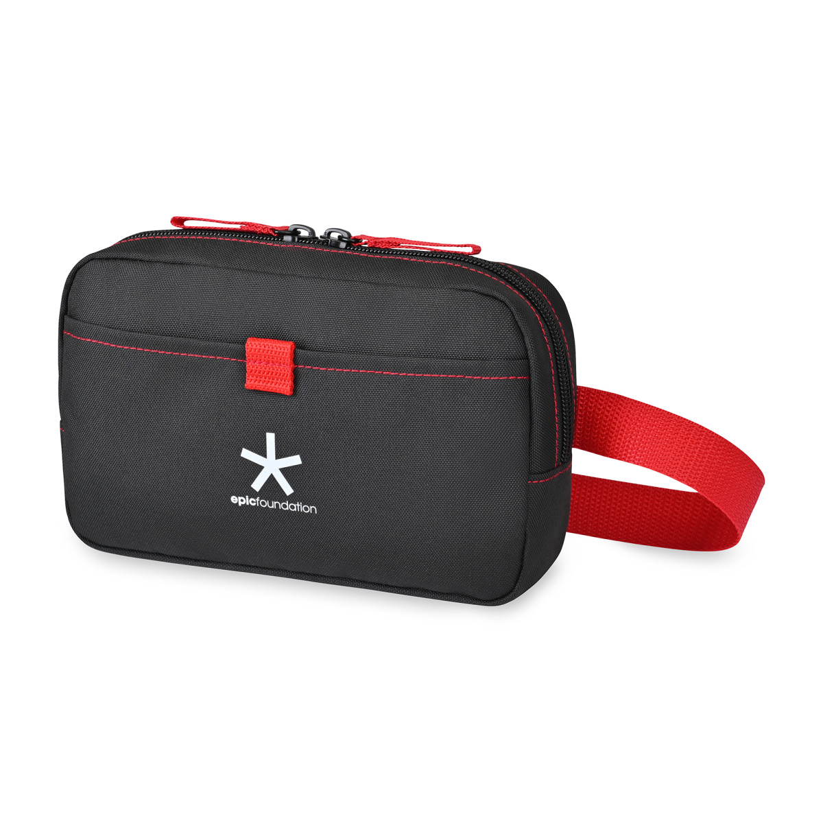 Picture of Repeat Recycled rPET Waist Pack - Red