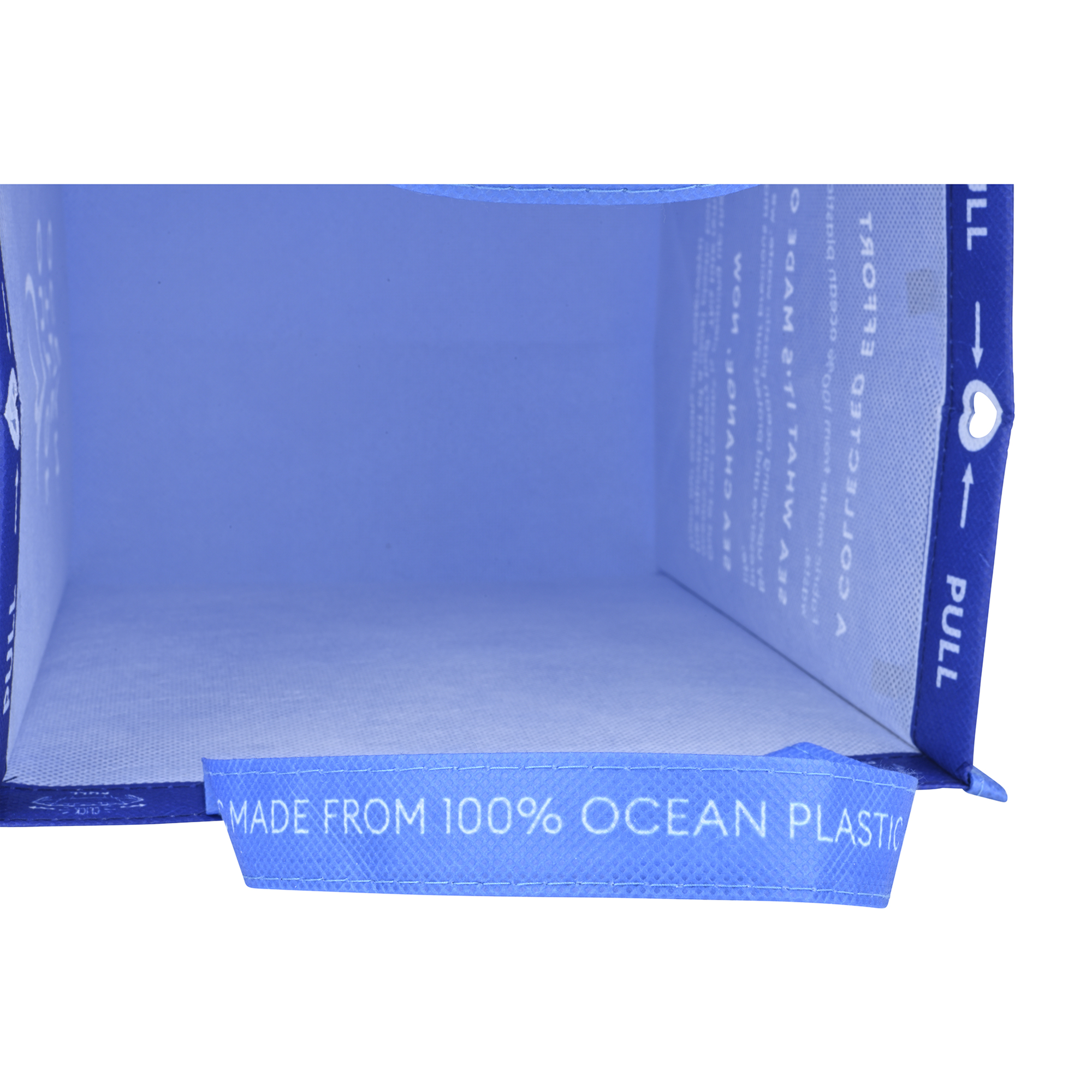 Picture of Out of the Ocean Reusable Lunch Shopper with Click N? Stay - Navy