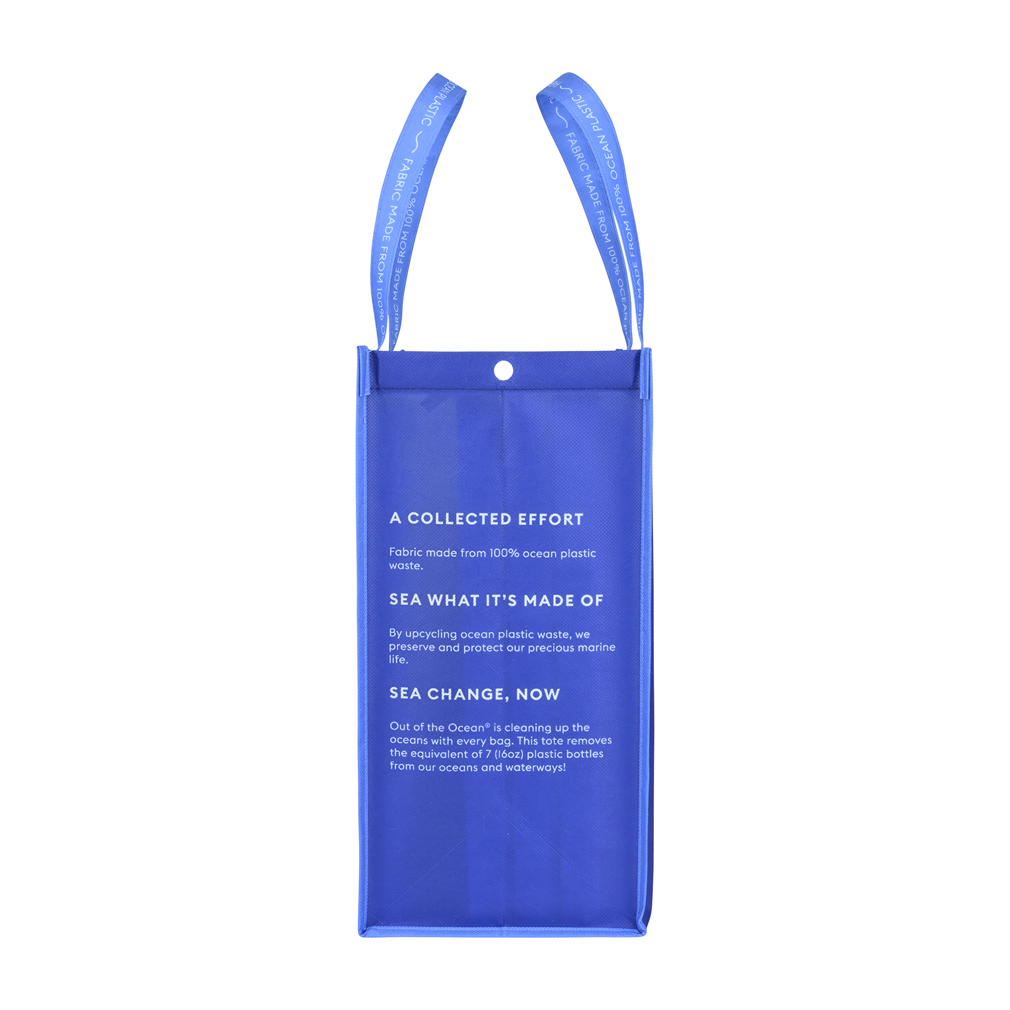 Picture of Out of the Ocean Reusable Large Shopper with Click N? Stay - Navy