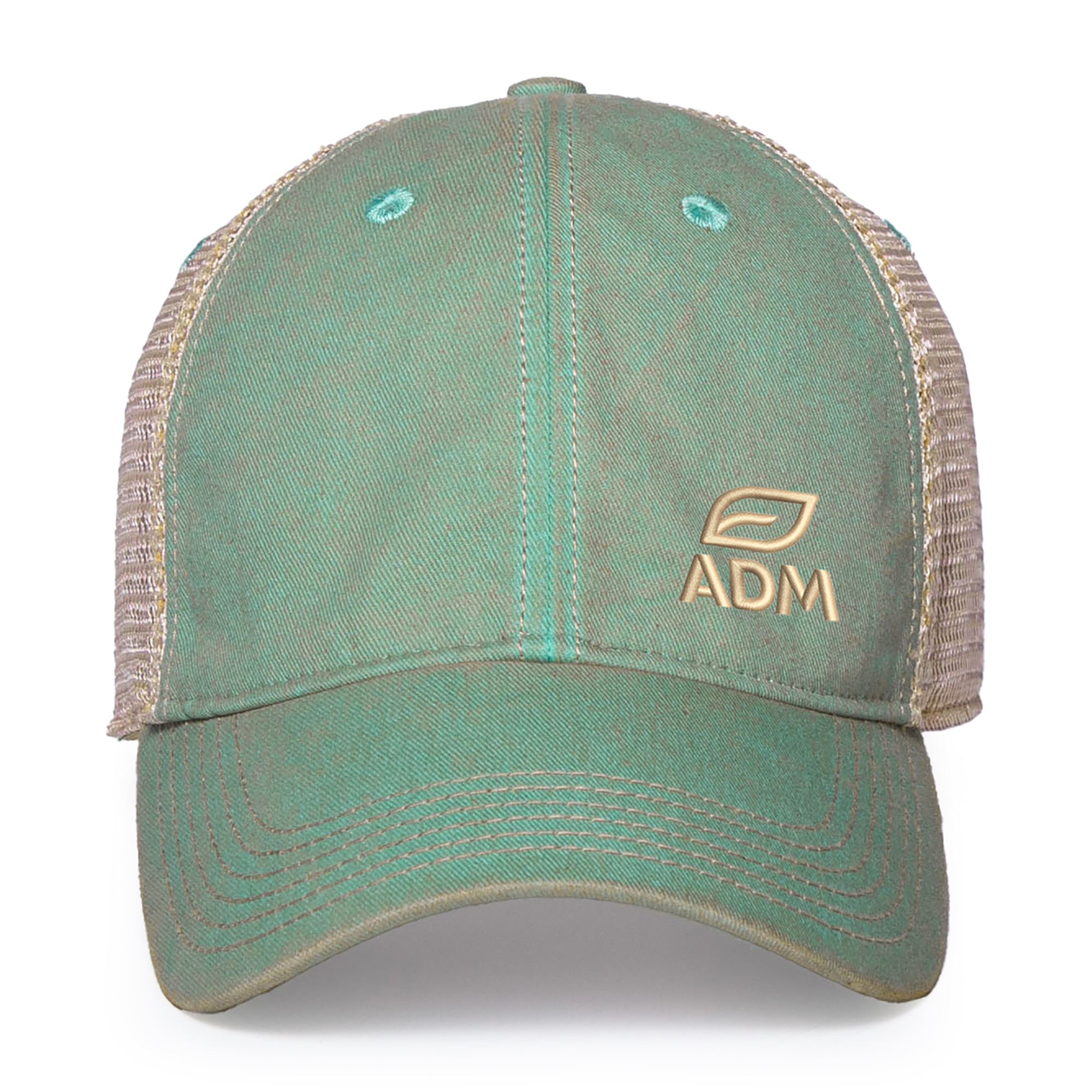 Picture of Merrimack Hat Co. Austin Vintage Trucker - Azul-Tan