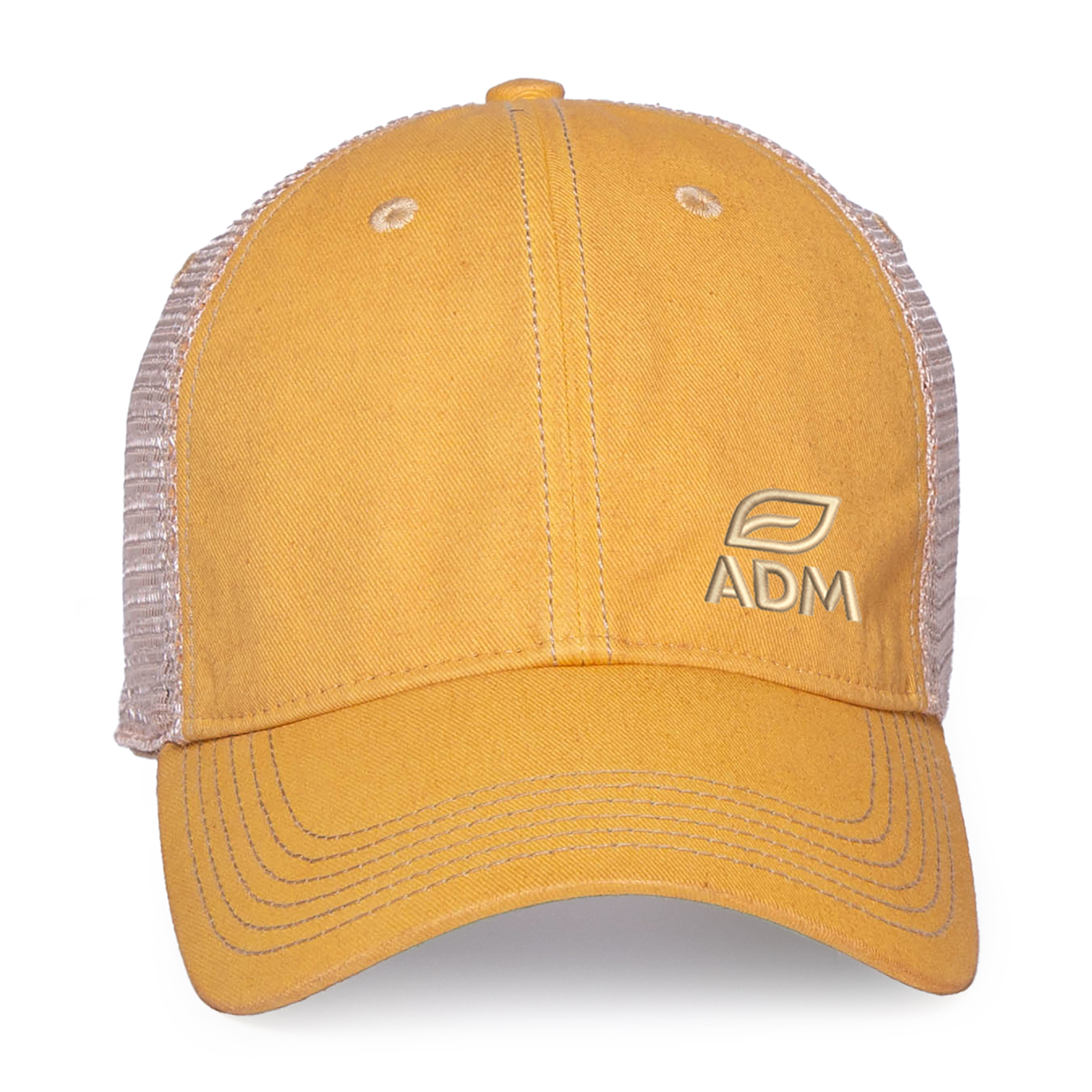 Picture of Merrimack Hat Co. Austin Vintage Trucker - Citrus-Tan