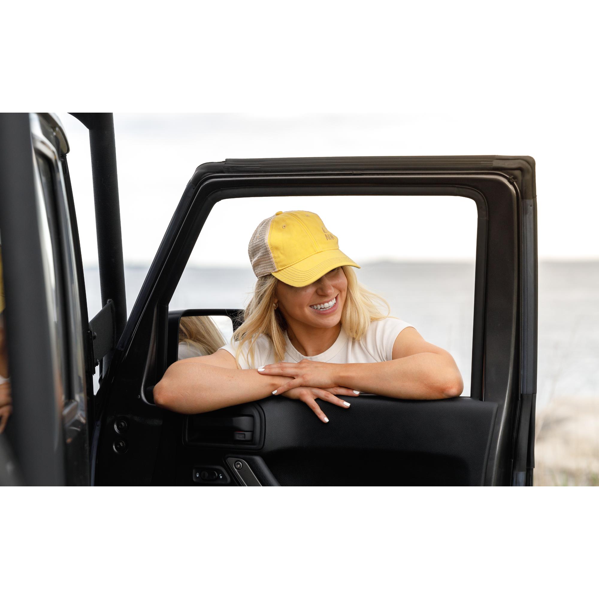 Picture of Merrimack Hat Co. Austin Vintage Trucker - Citrus-Tan