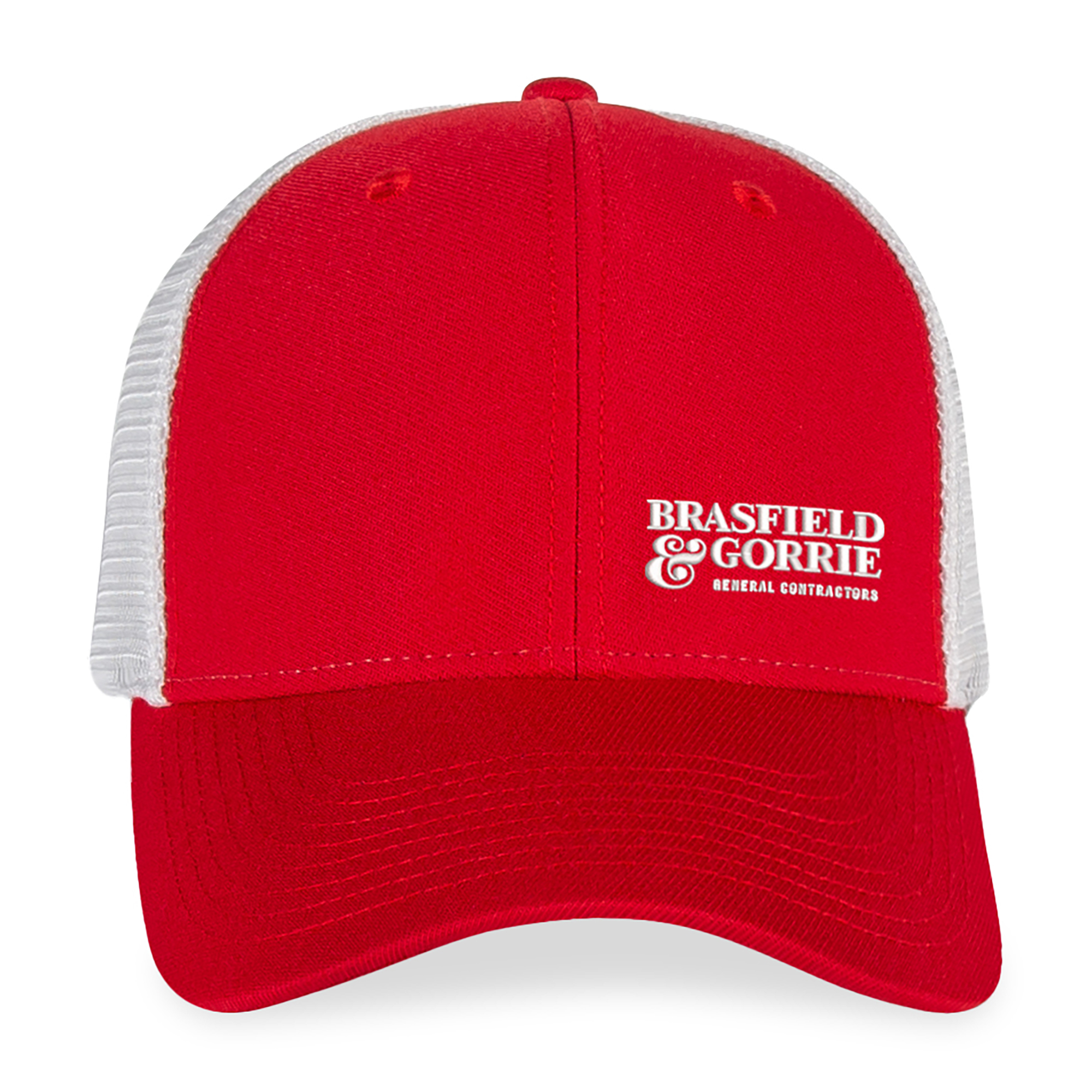 Picture of Merrimack Hat Co. Casey Performance Trucker - Red-White
