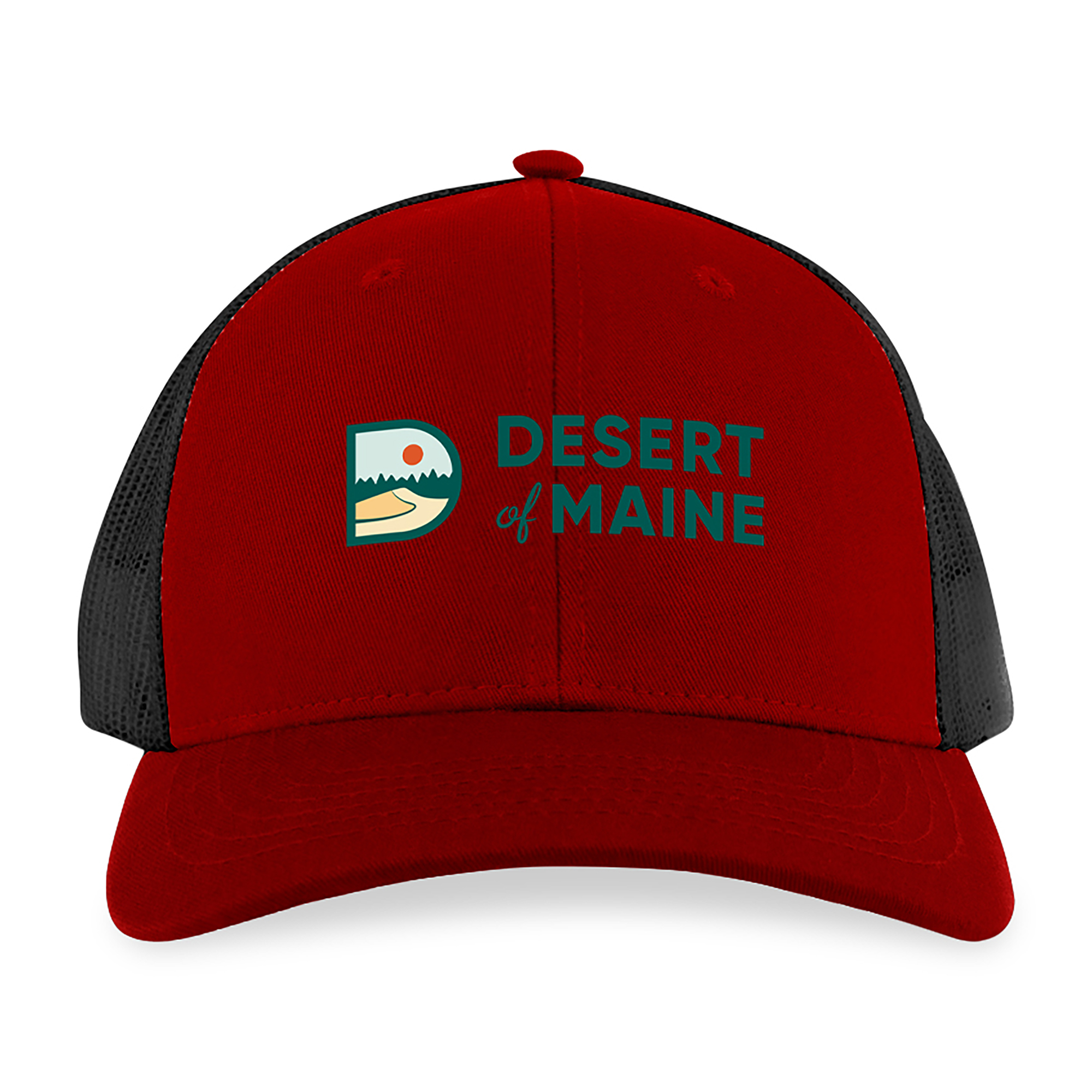 Picture of Merrimack Hat Co. Colt Trucker - Red-Charcoal