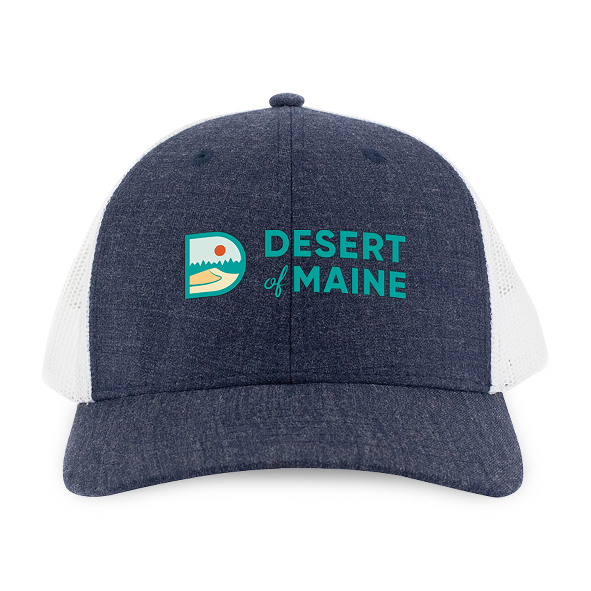 Picture of Merrimack Hat Co. Colt Trucker - Melange Blue-White