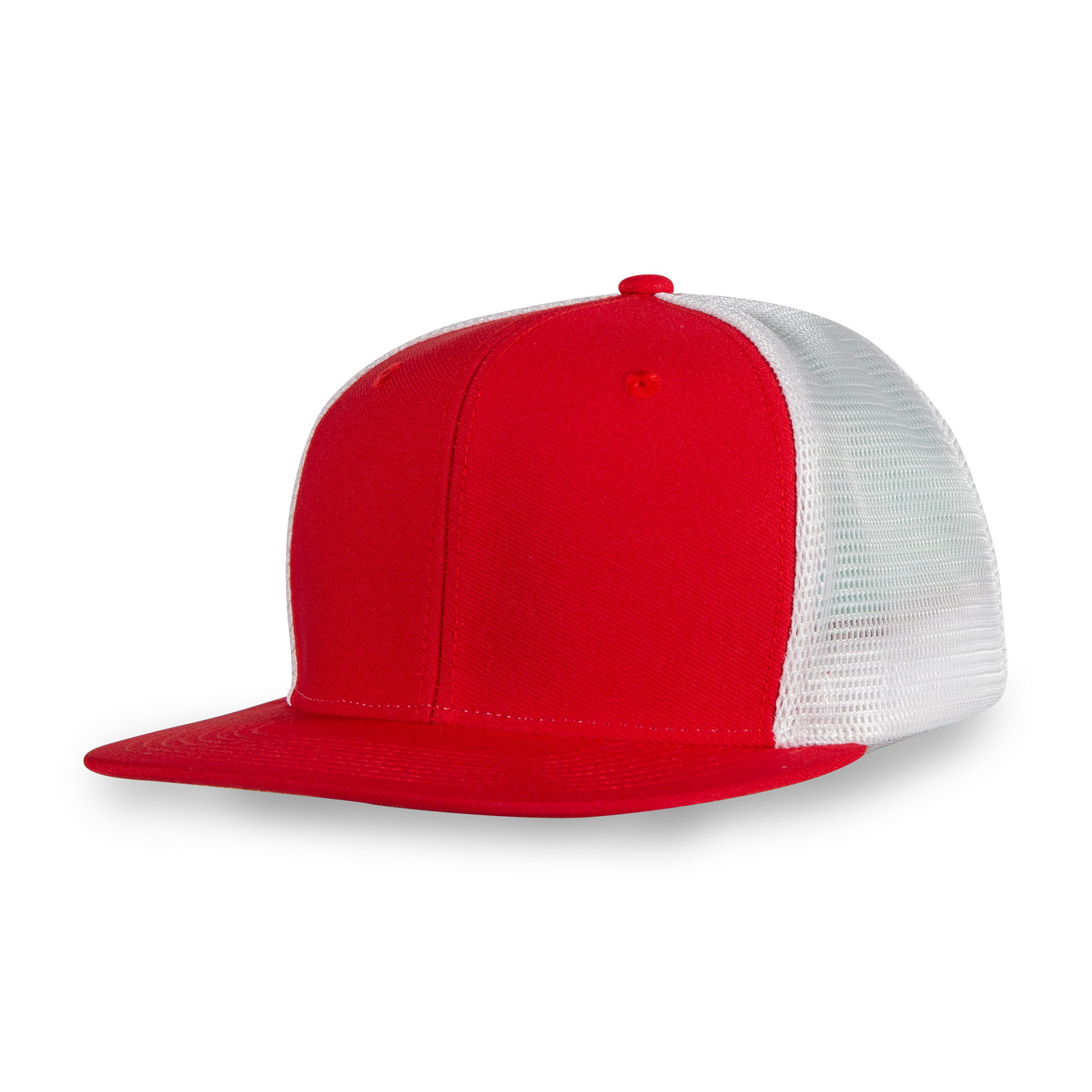 Picture of Merrimack Hat Co. Axel Trucker - Red-White