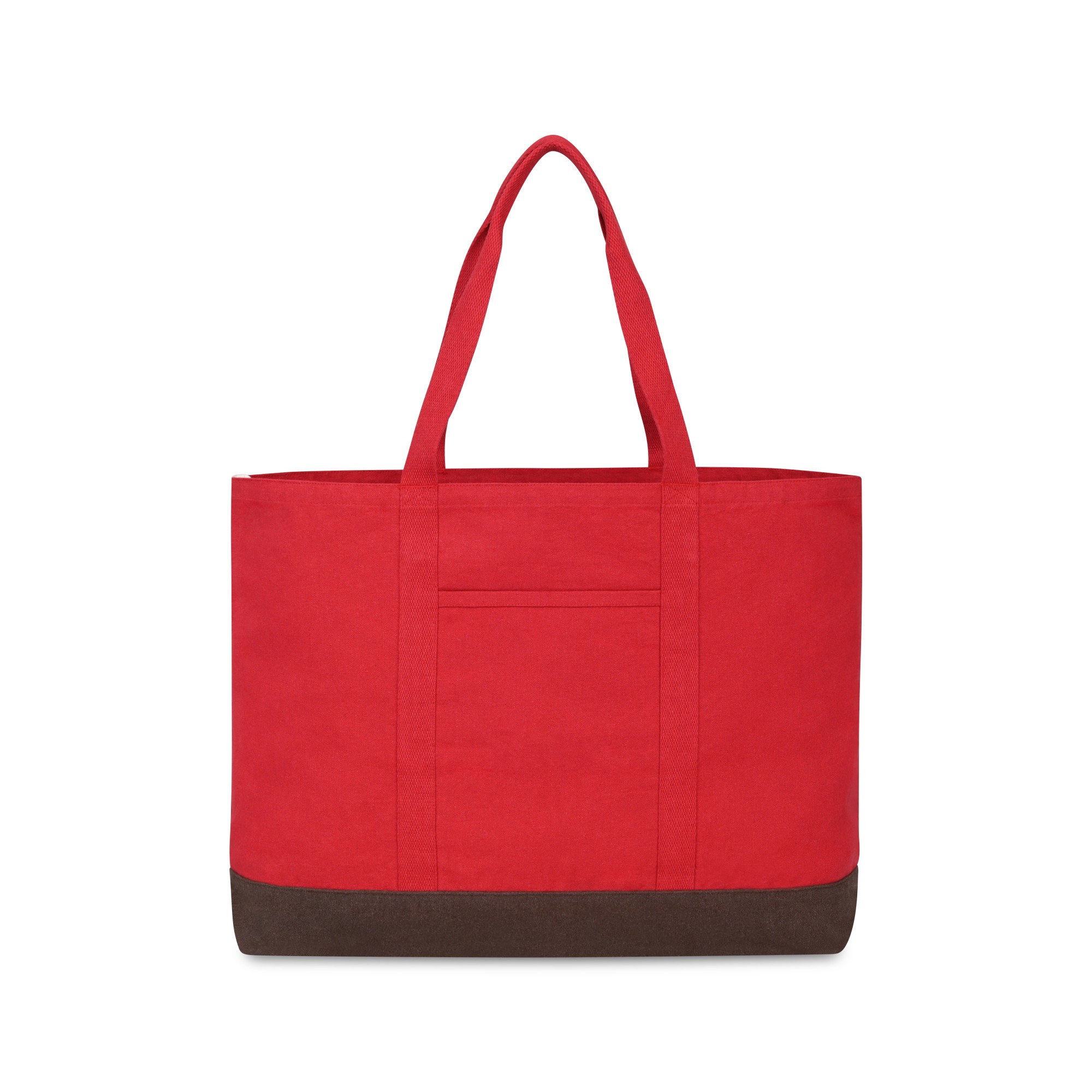 Picture of Ivy Recycled Cotton Carry-All Tote - AWARE - Crimson