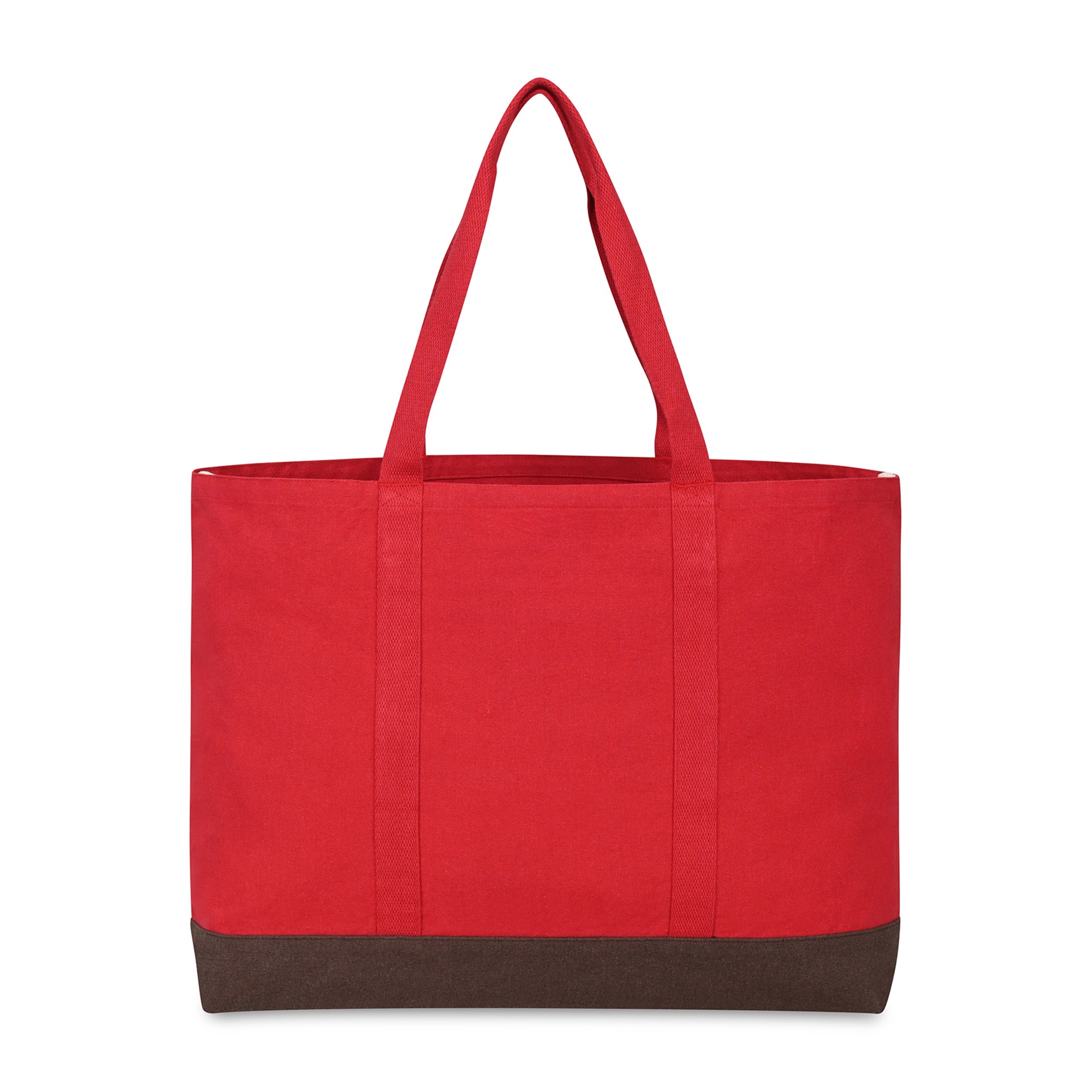 Picture of Ivy Recycled Cotton Carry-All Tote - AWARE - Crimson