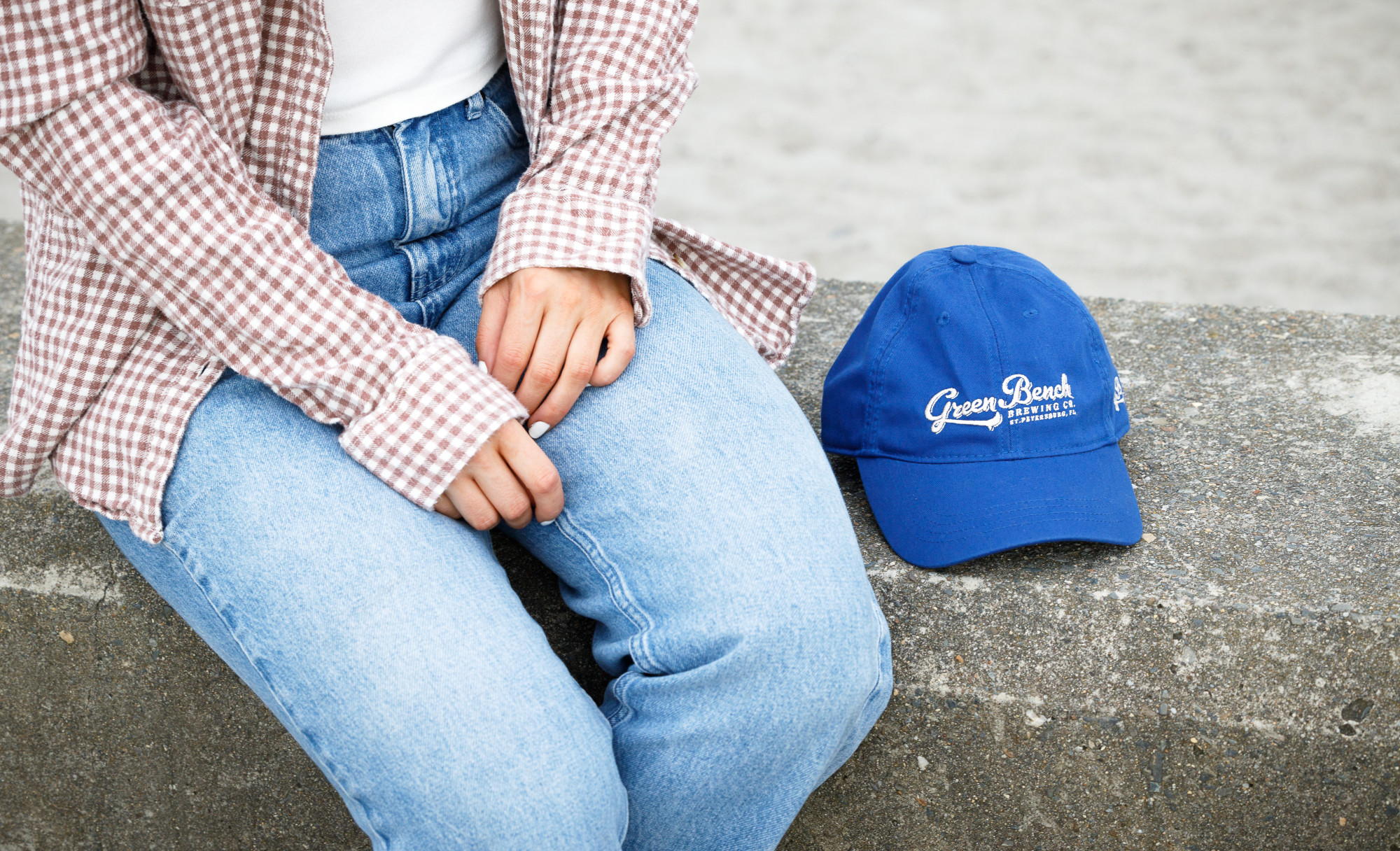 Picture of Merrimack Hat Co. Cooper Cap - Cobalt