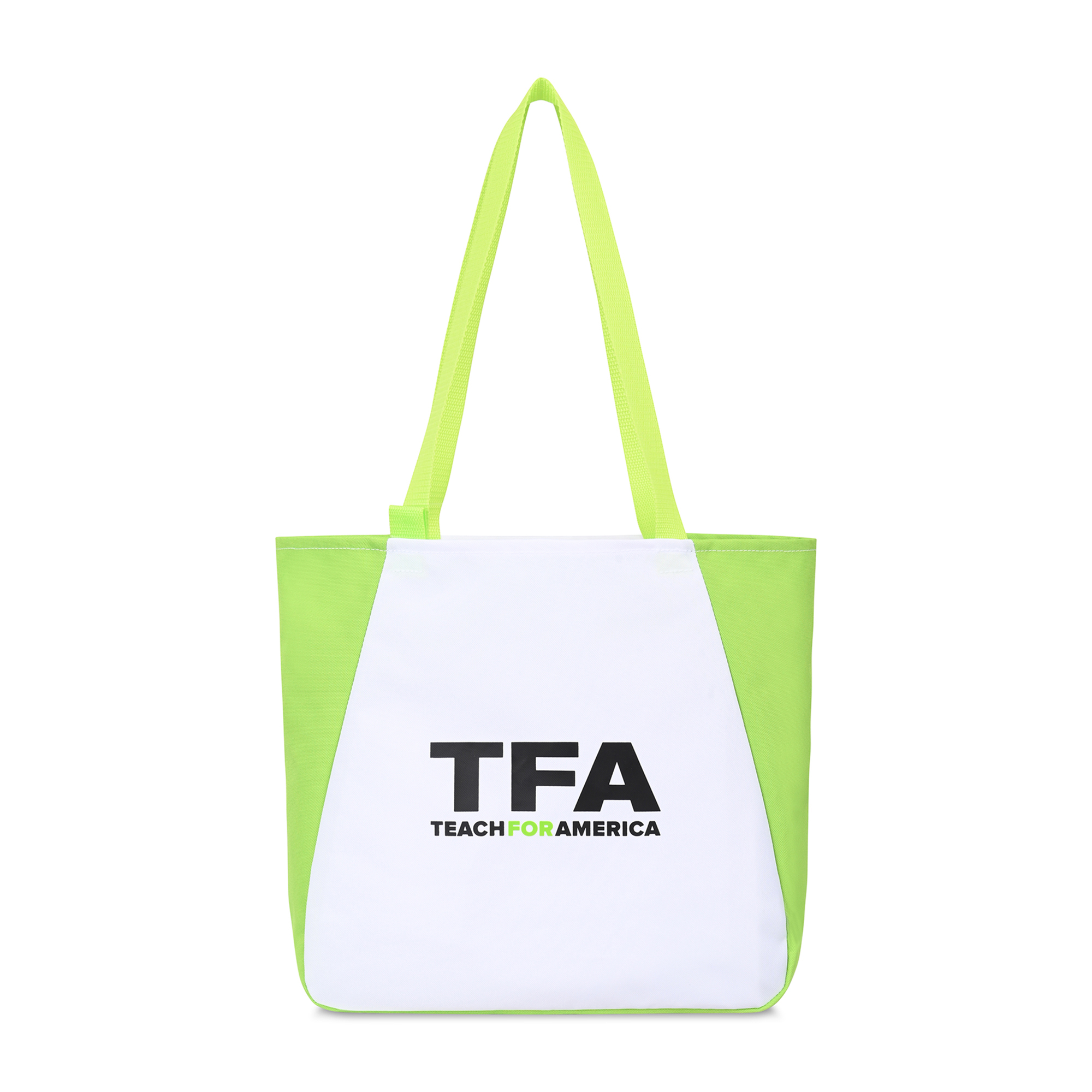Picture of Arlo Recycled rPET Tote - Lime Green