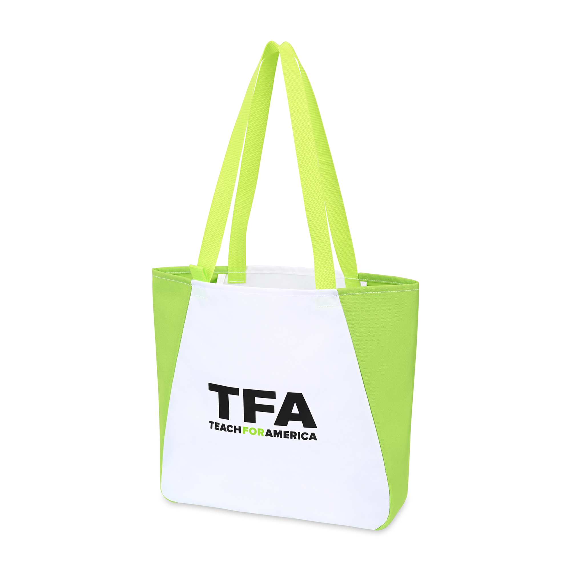 Picture of Arlo Recycled rPET Tote - Lime Green
