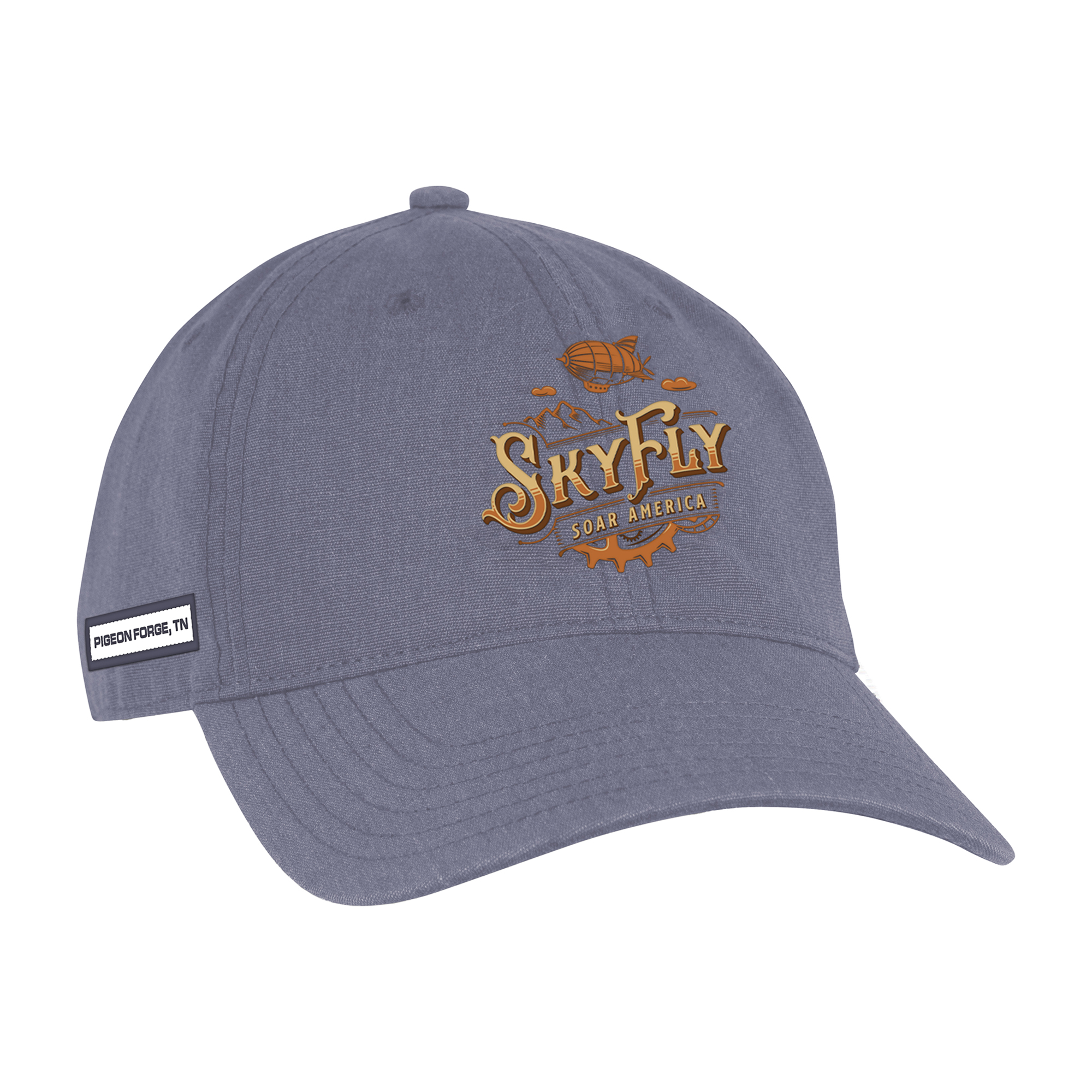 Picture of Ahead The Eco Recycled Cap - Slate Blue Heather