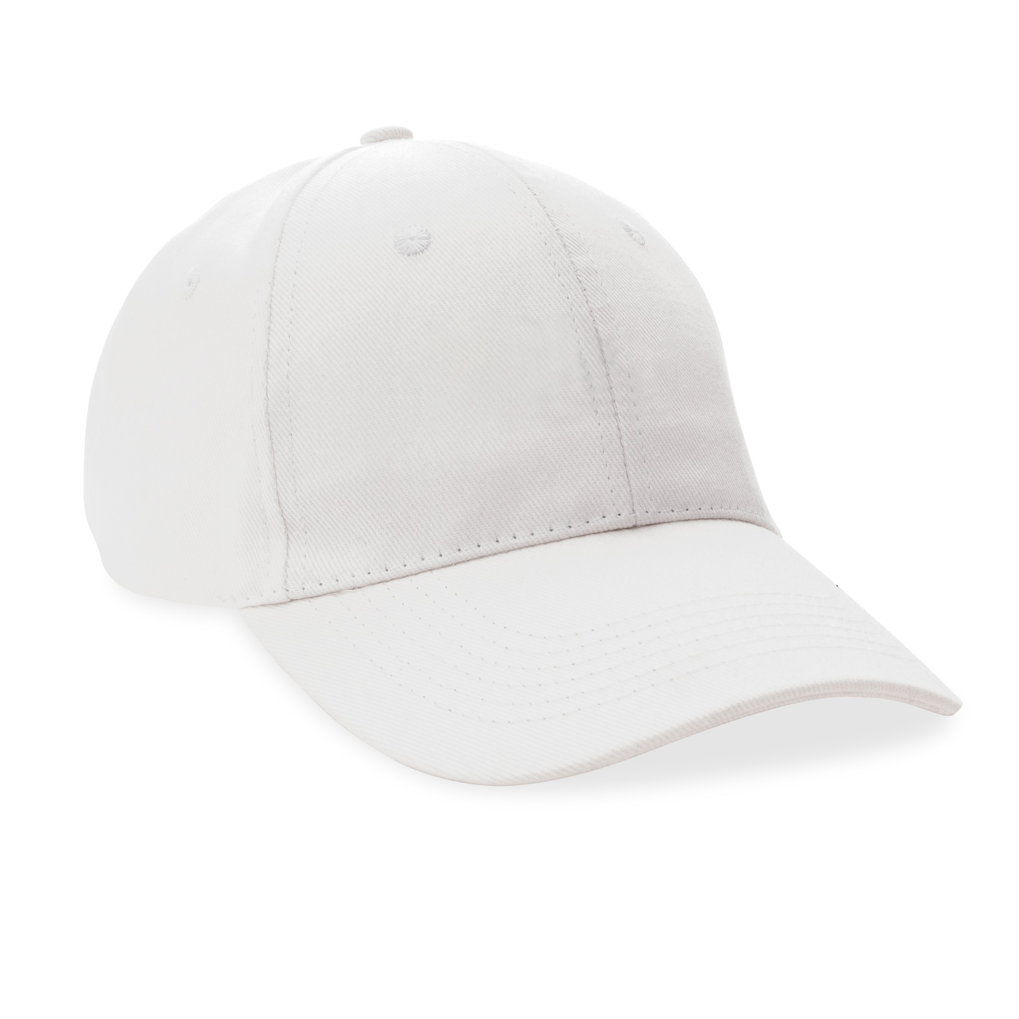 Picture of Impact 6 Panel 280gr Recycled Cotton Cap - AWARE - White