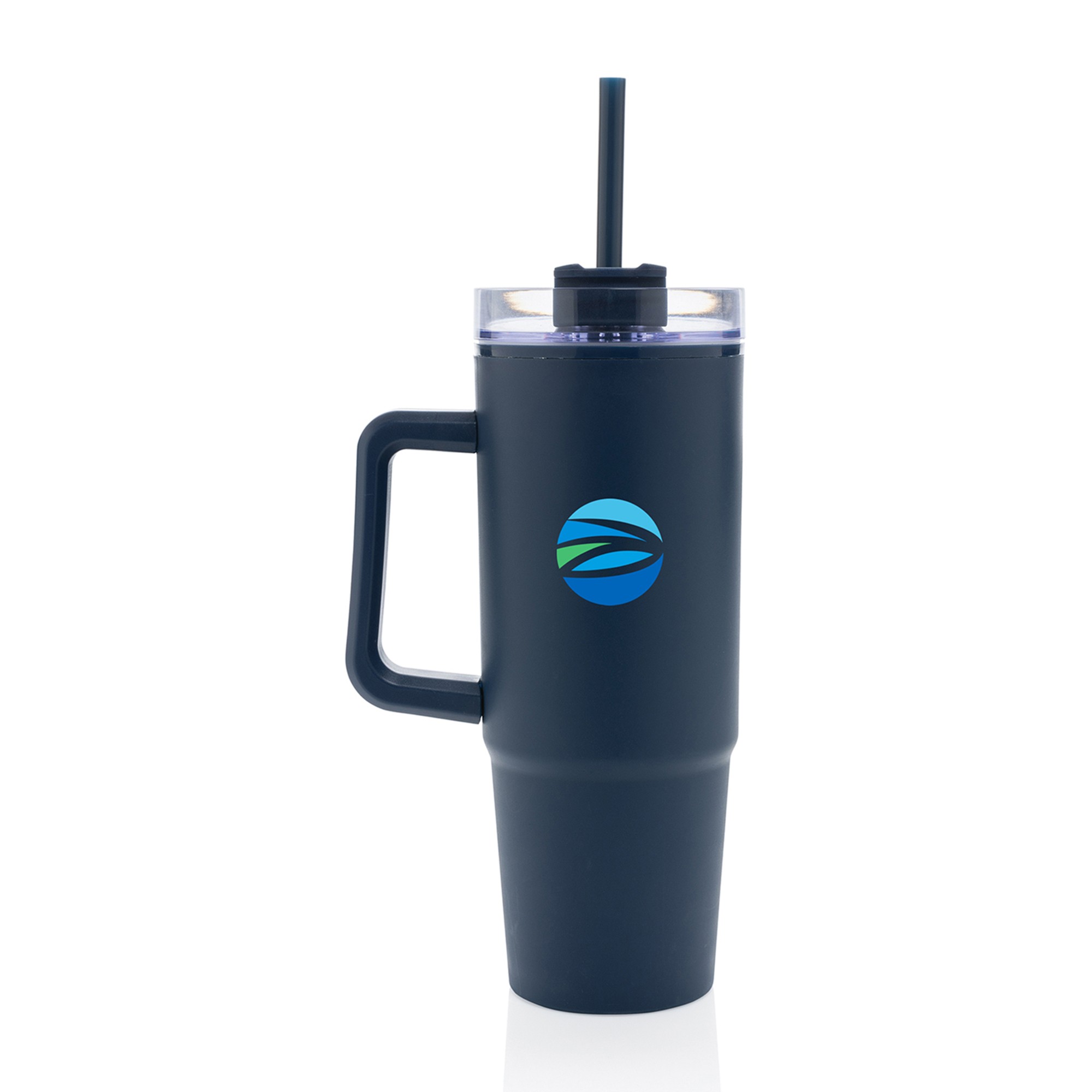 Picture of Tana Plastic Tumbler with Handle 900ML - Navy