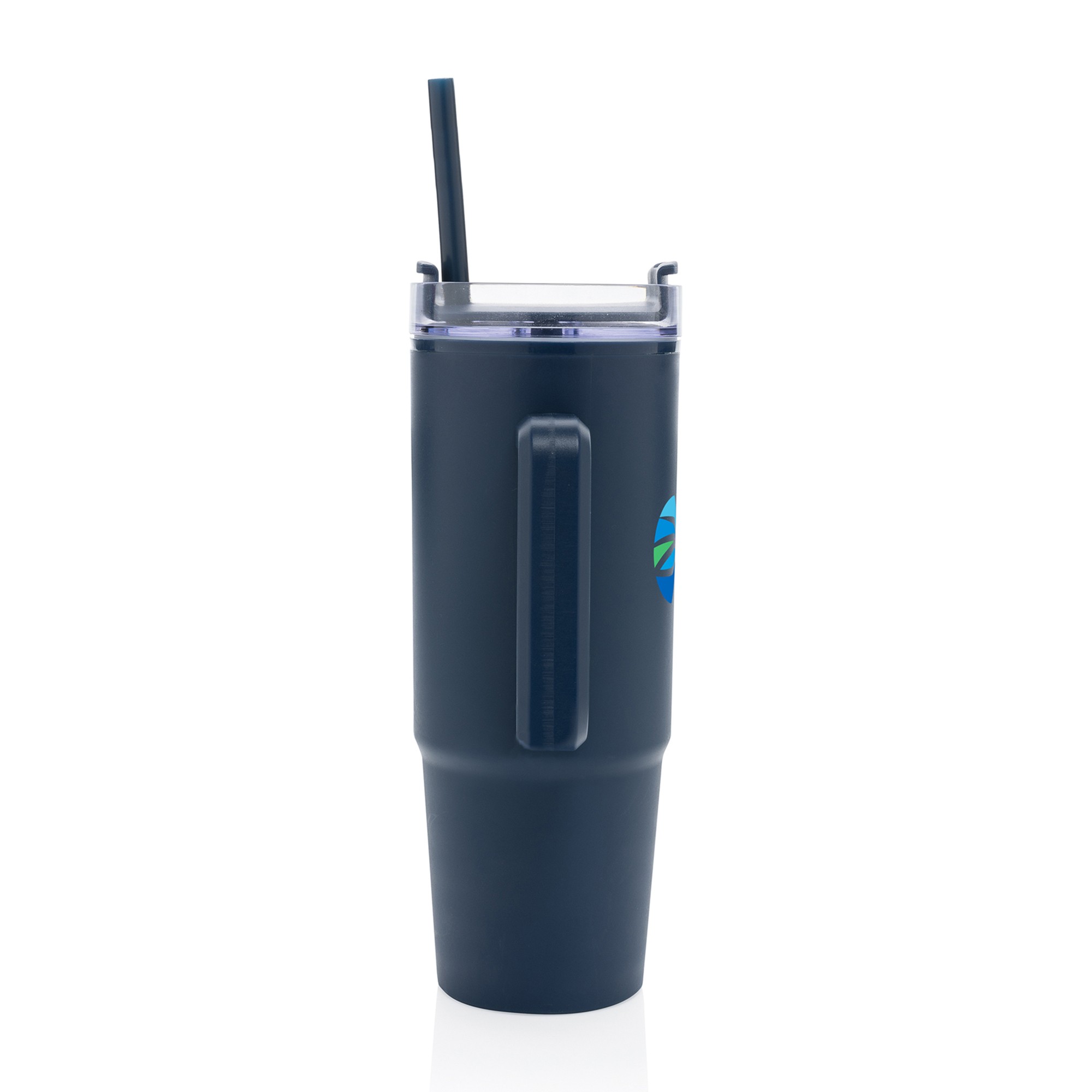 Picture of Tana Plastic Tumbler with Handle 900ML - Navy