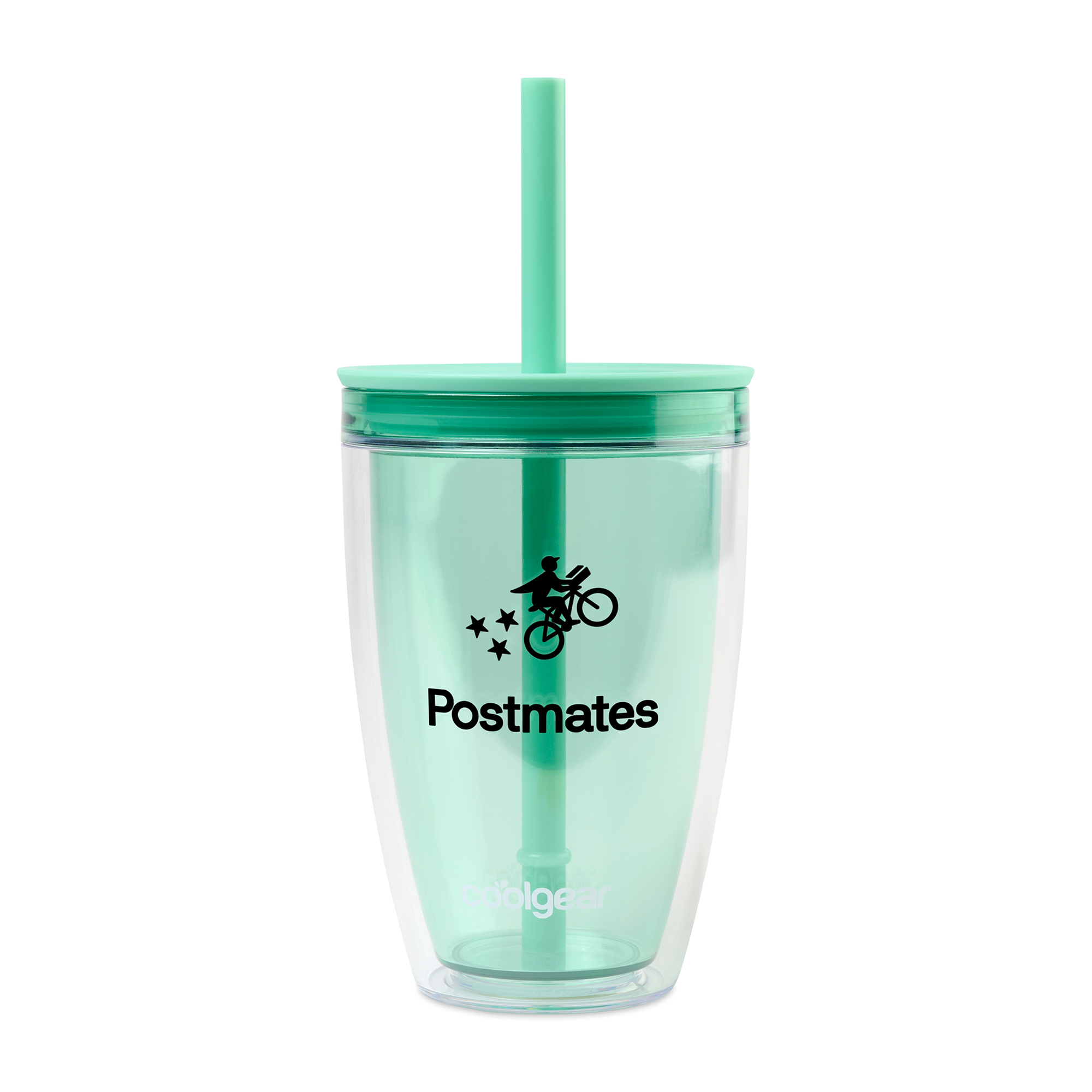 Picture of Cool Gear Oasis Straw Bottle - 14 Oz. - Seaglass