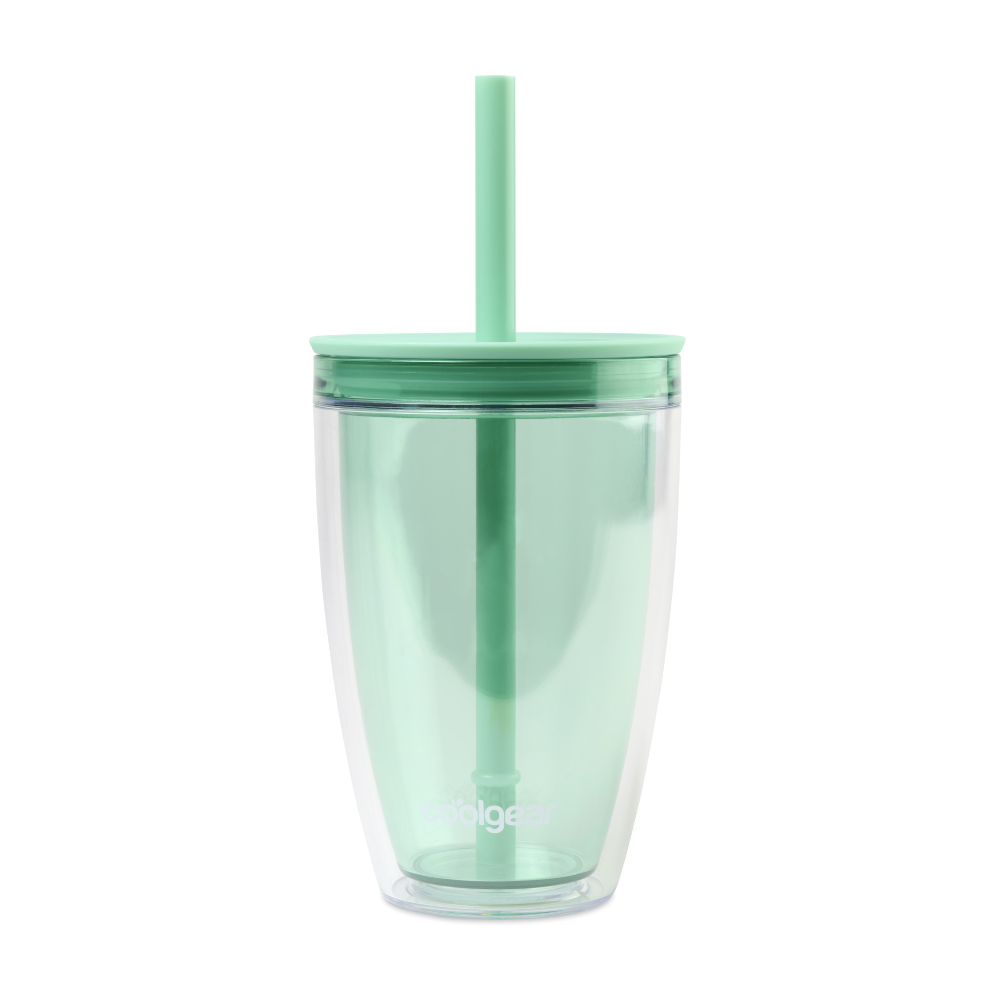 Picture of Cool Gear Oasis Straw Bottle - 14 Oz. - Seaglass