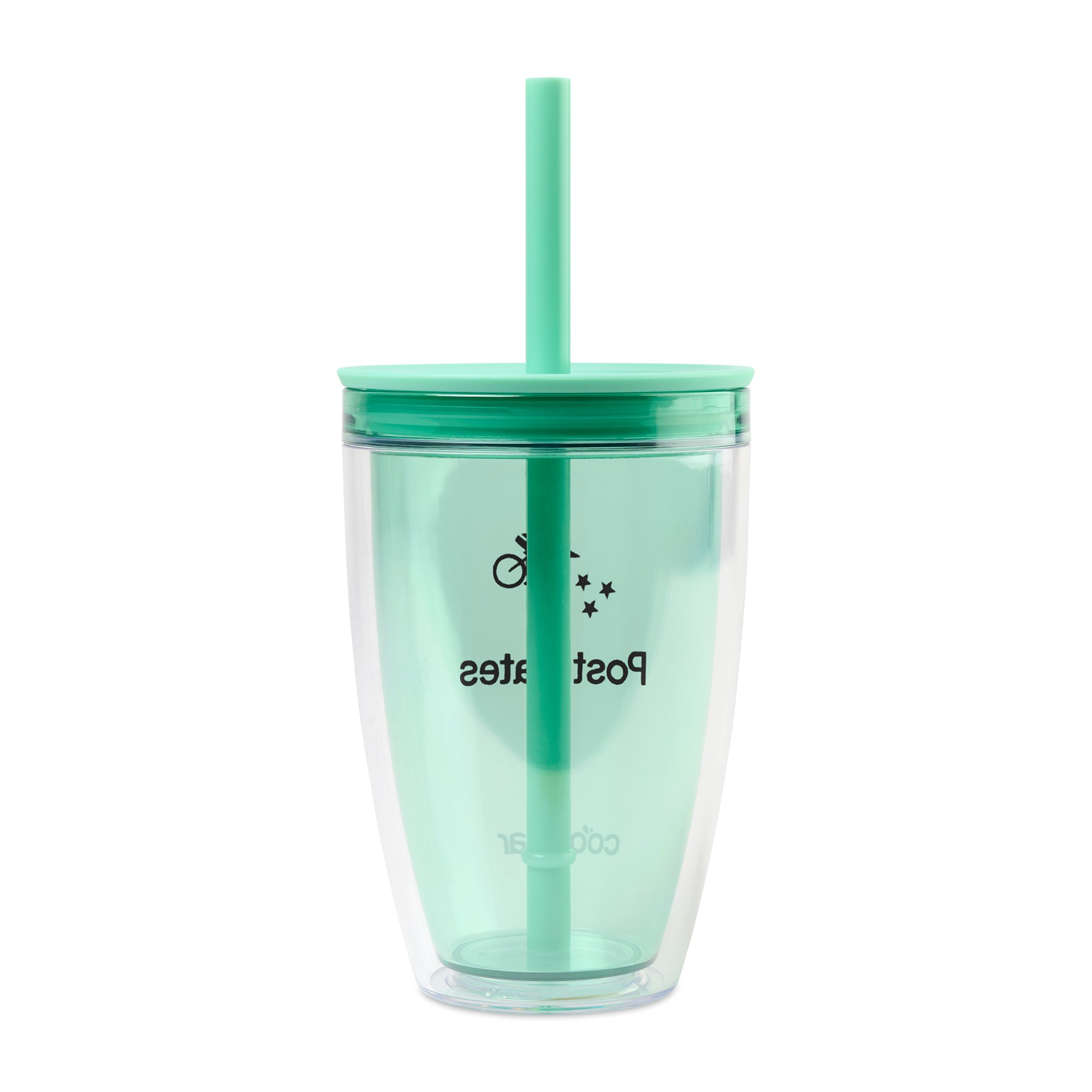 Picture of Cool Gear Oasis Straw Bottle - 14 Oz. - Seaglass