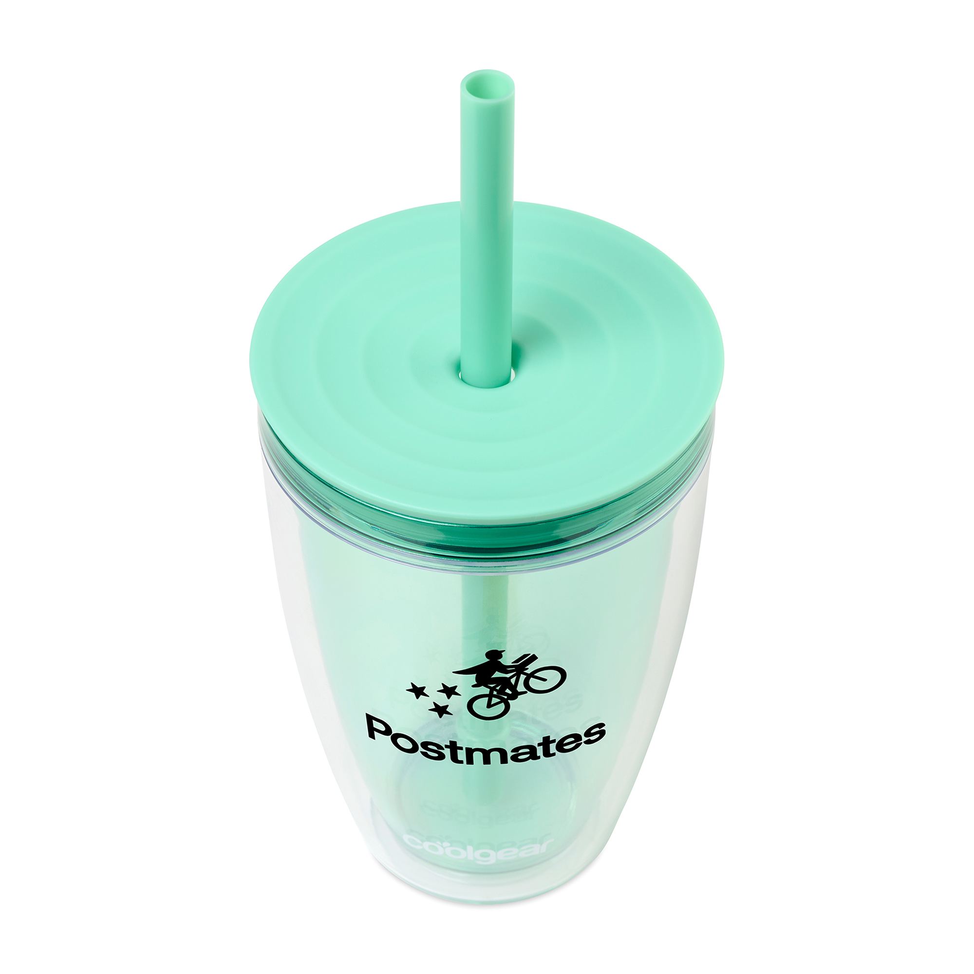 Picture of Cool Gear Oasis Straw Bottle - 14 Oz. - Seaglass