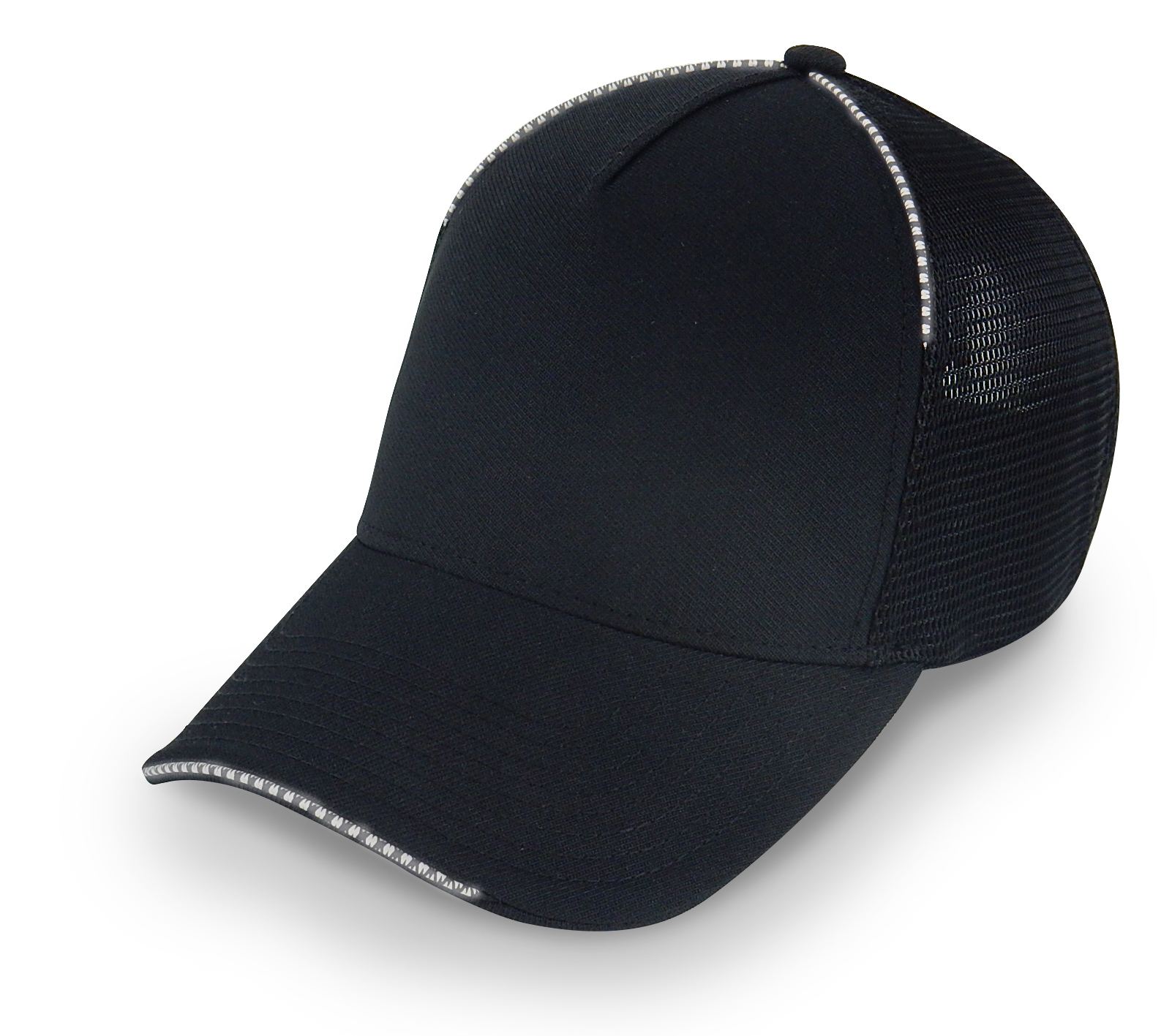 Picture of Merrimack Hat Co. Active 5-Panel Performance Hat - Black