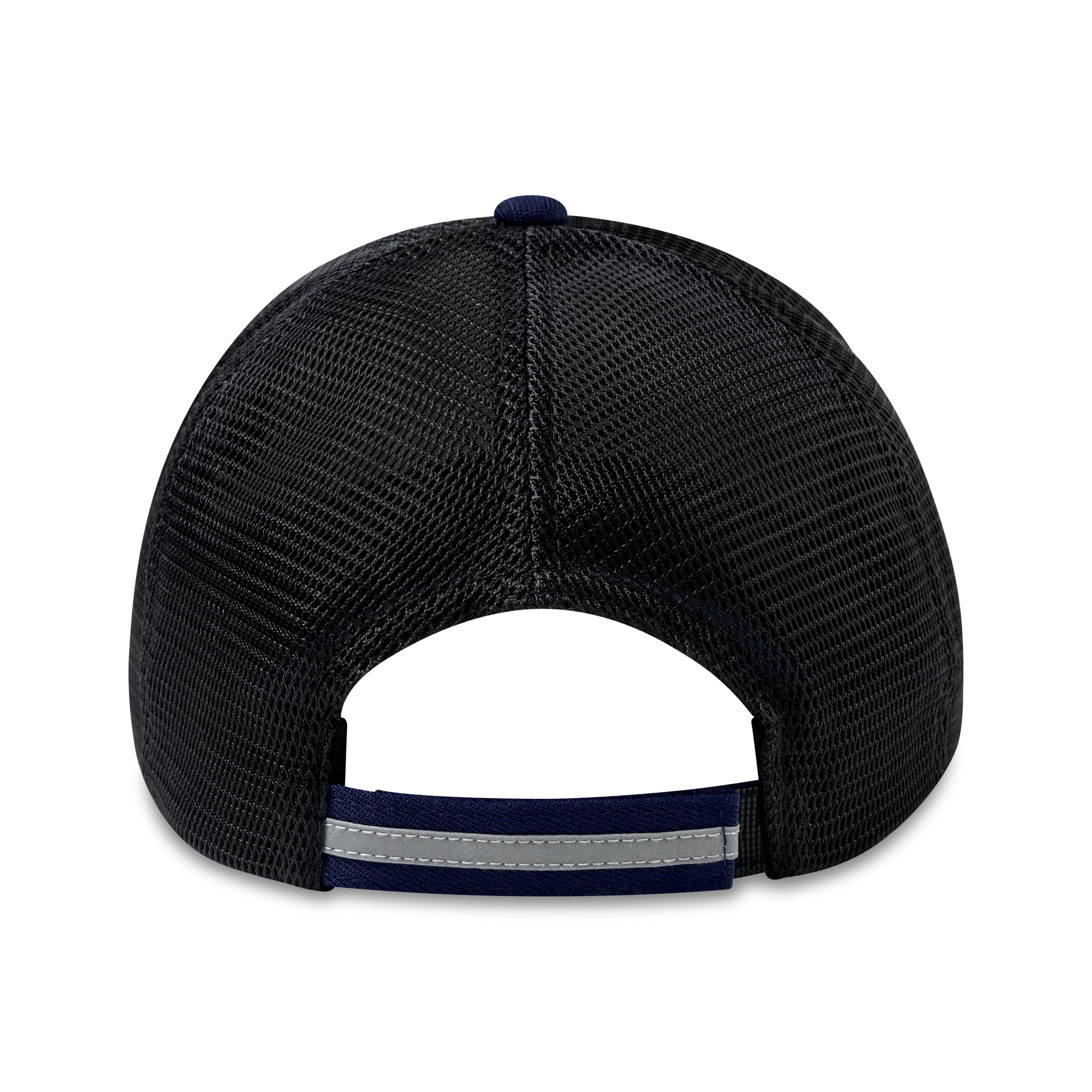 Picture of Merrimack Hat Co. Active 5-Panel Performance Hat - Navy Blue-Black