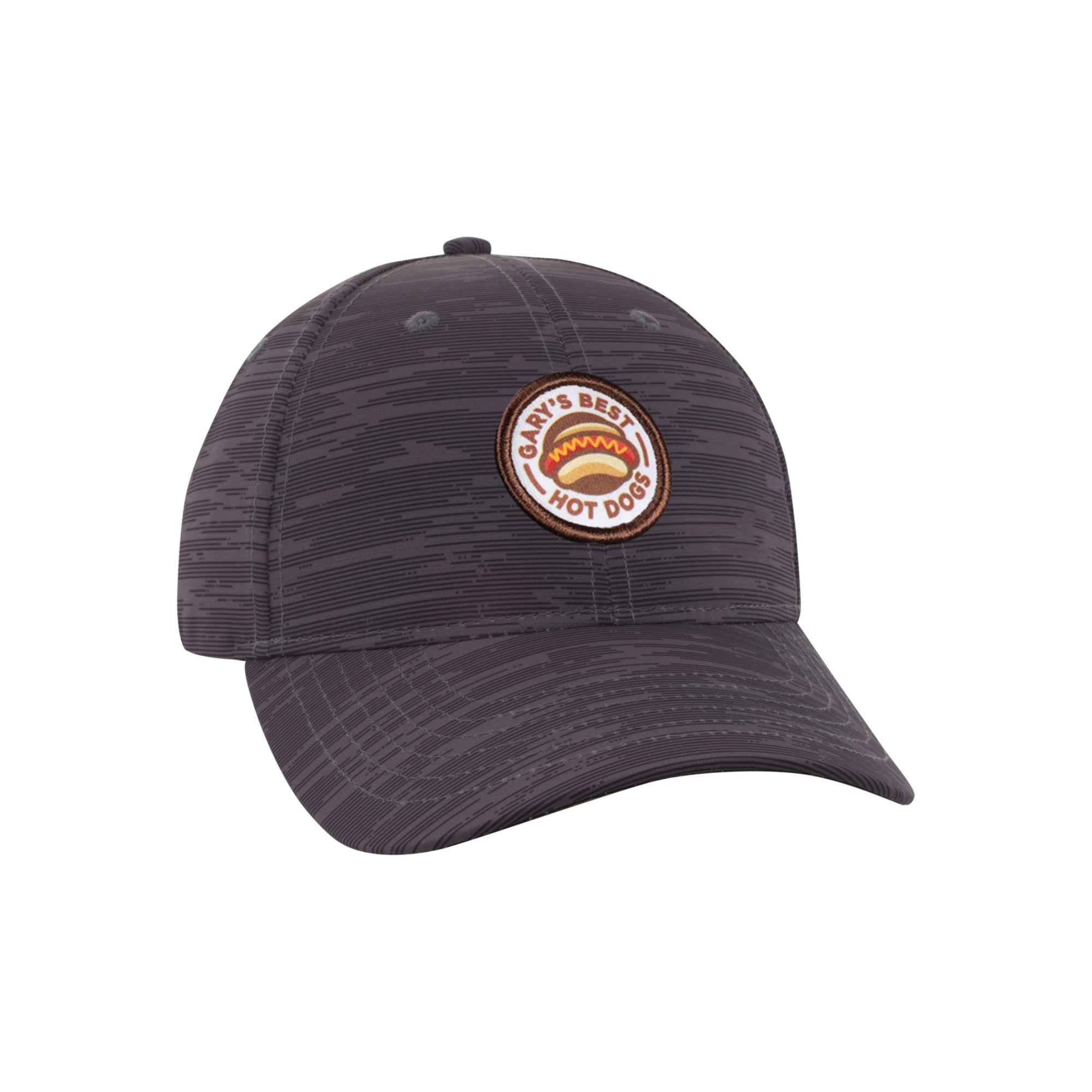Picture of Ahead The Streaker Performance Cap - Black-Charcoal