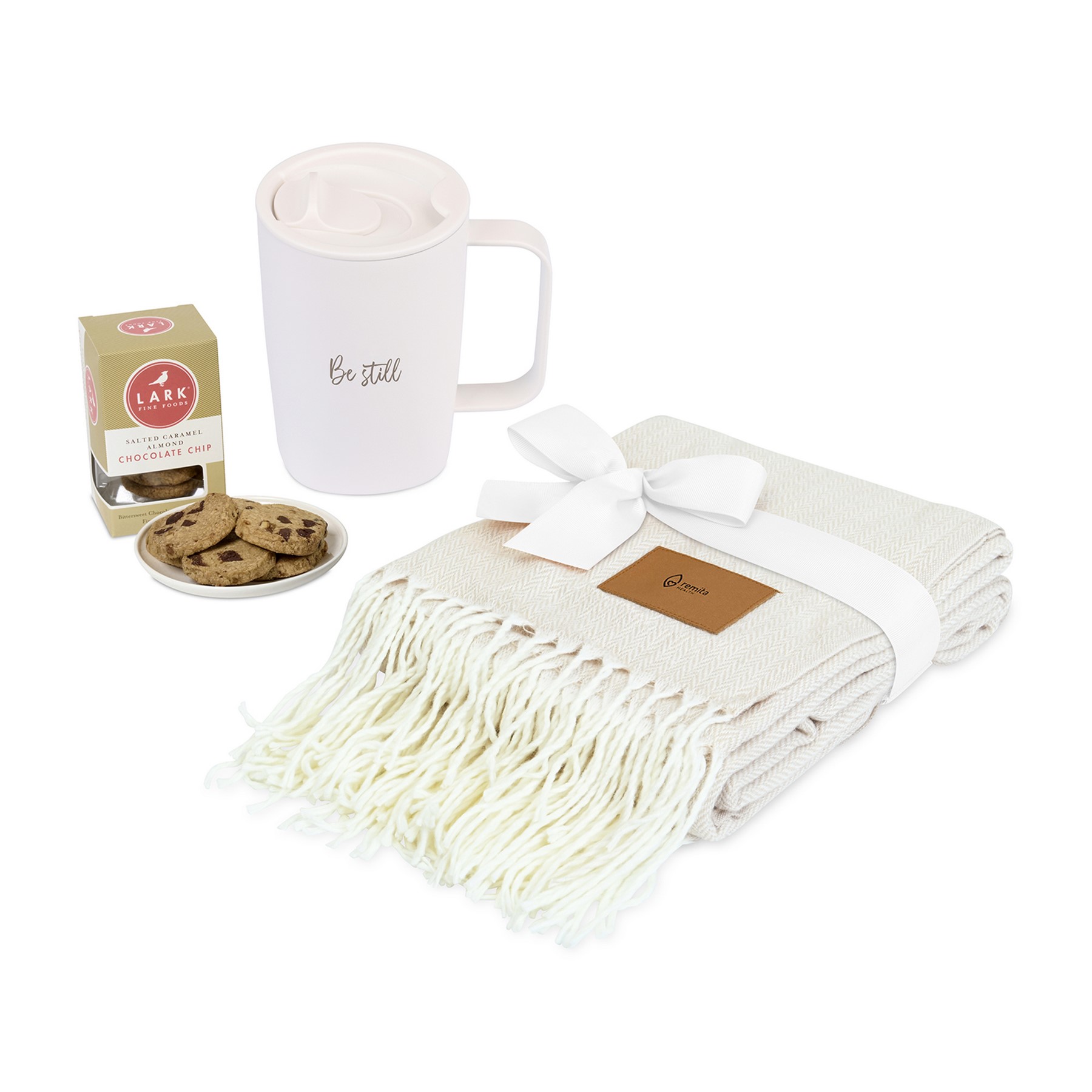 Picture of All Wrapped Up Gift Set - Marshmallow