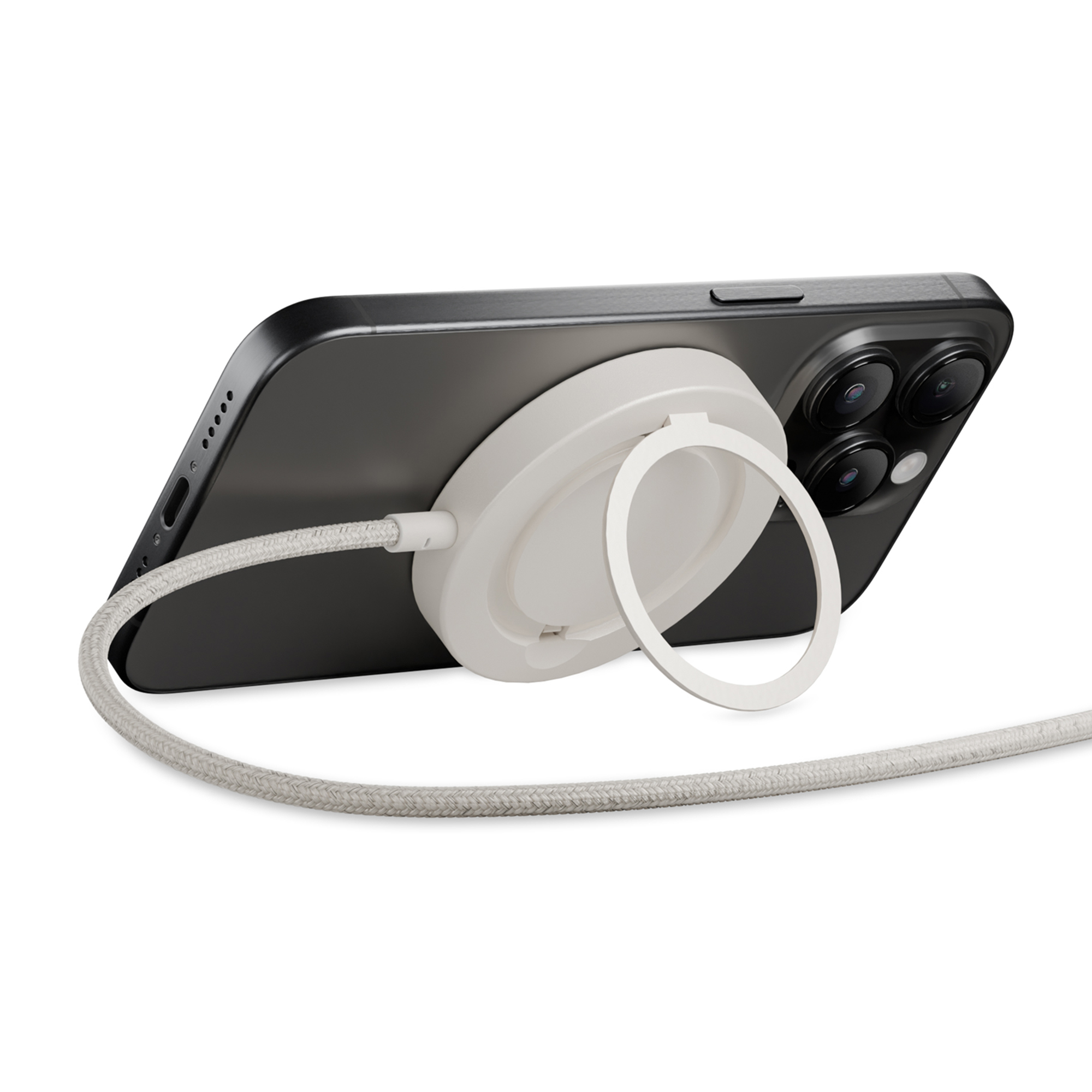 Picture of Native Union Snapstand Qi2 Wireless Charger - Sandstone