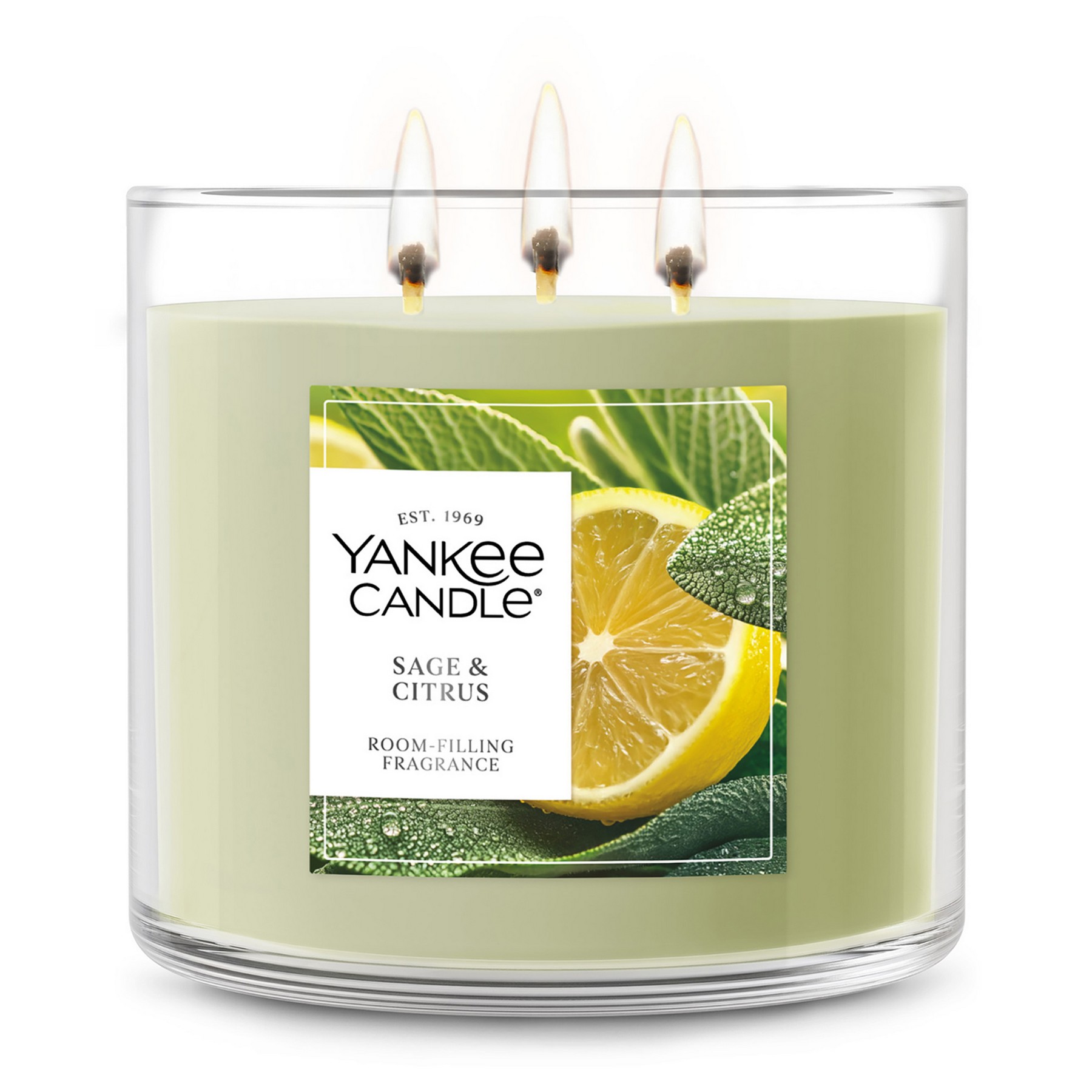 Picture of Yankee Candle 3-Wick Candle - Sage and Citrus