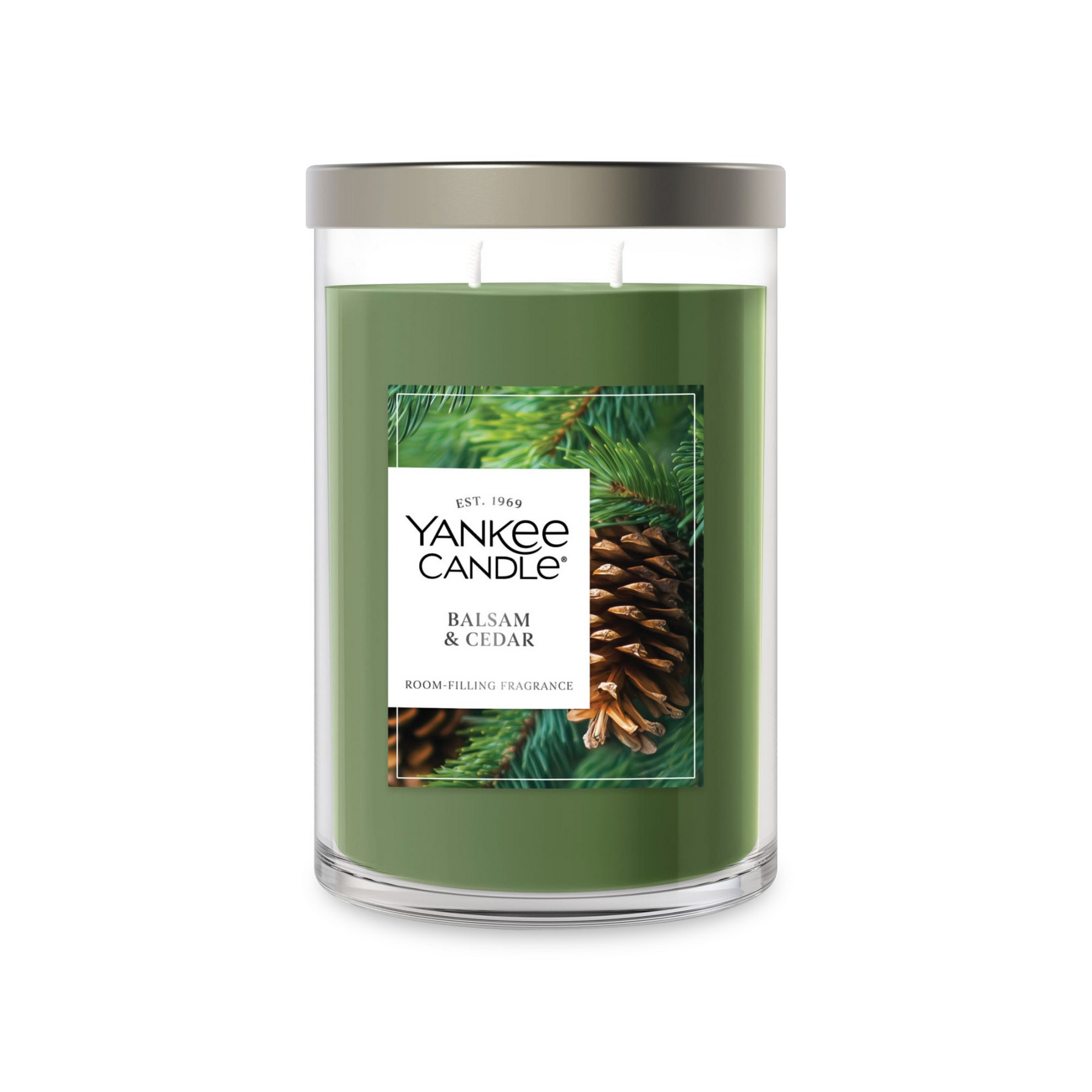 Picture of Yankee Candle Large Tumbler Candle - Balsam and Cedar