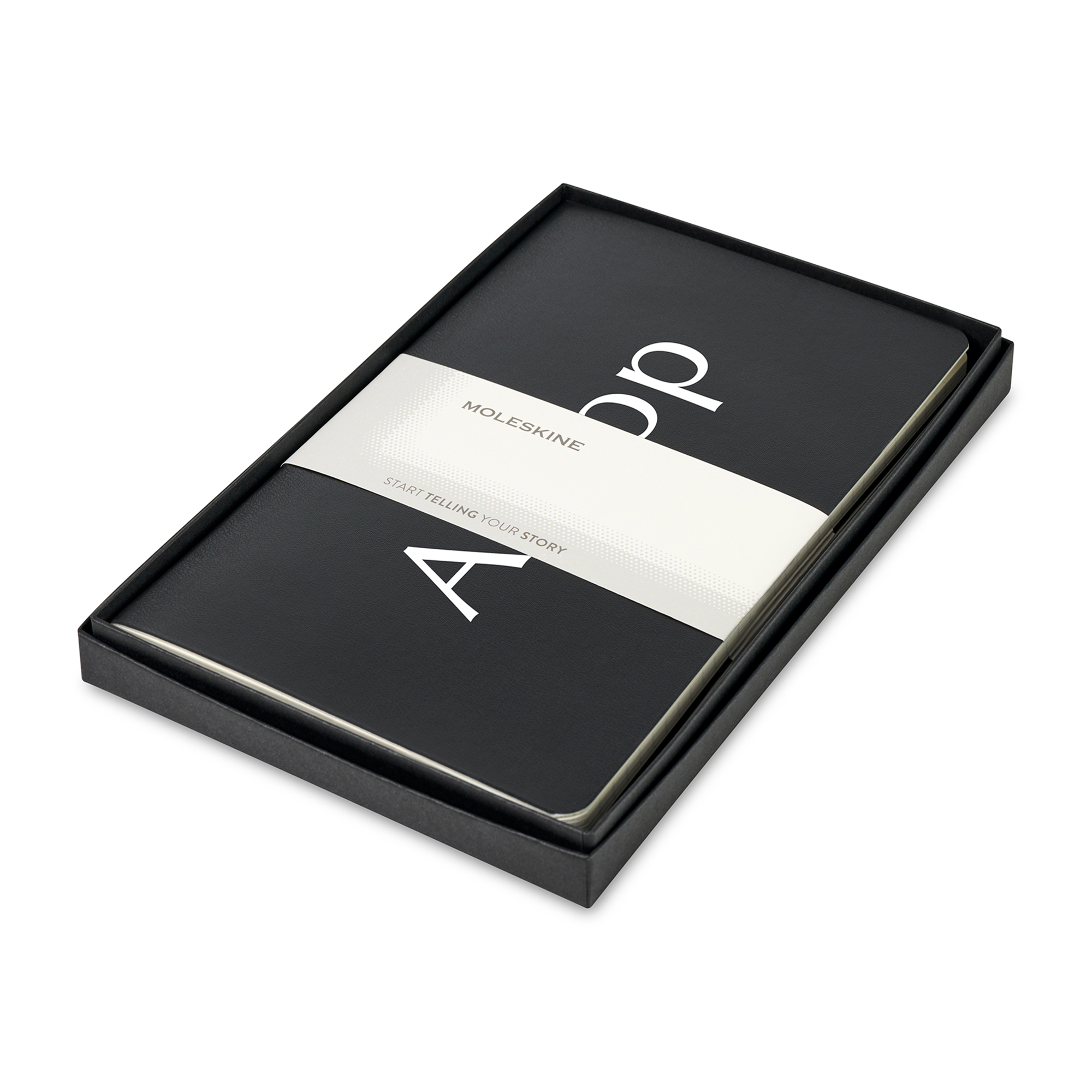 Picture of Moleskine Large Volant Gift Set - Black