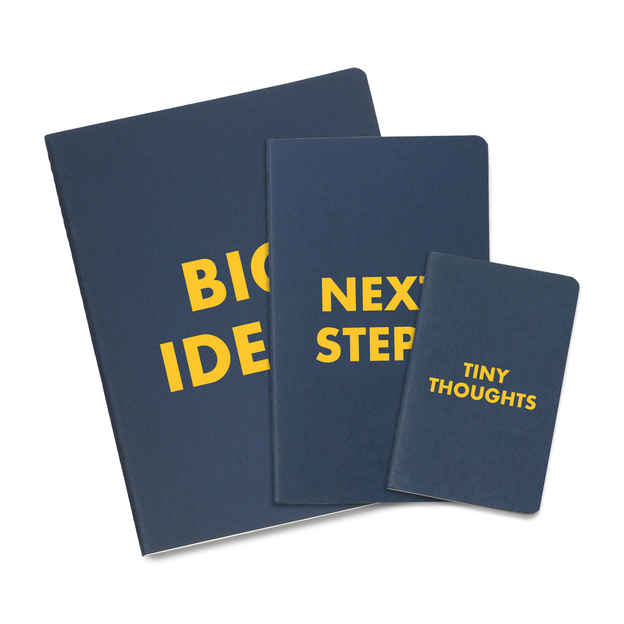 Picture of Moleskine Assorted Cahier and GO Pen Gift Set - Sapphire Blue