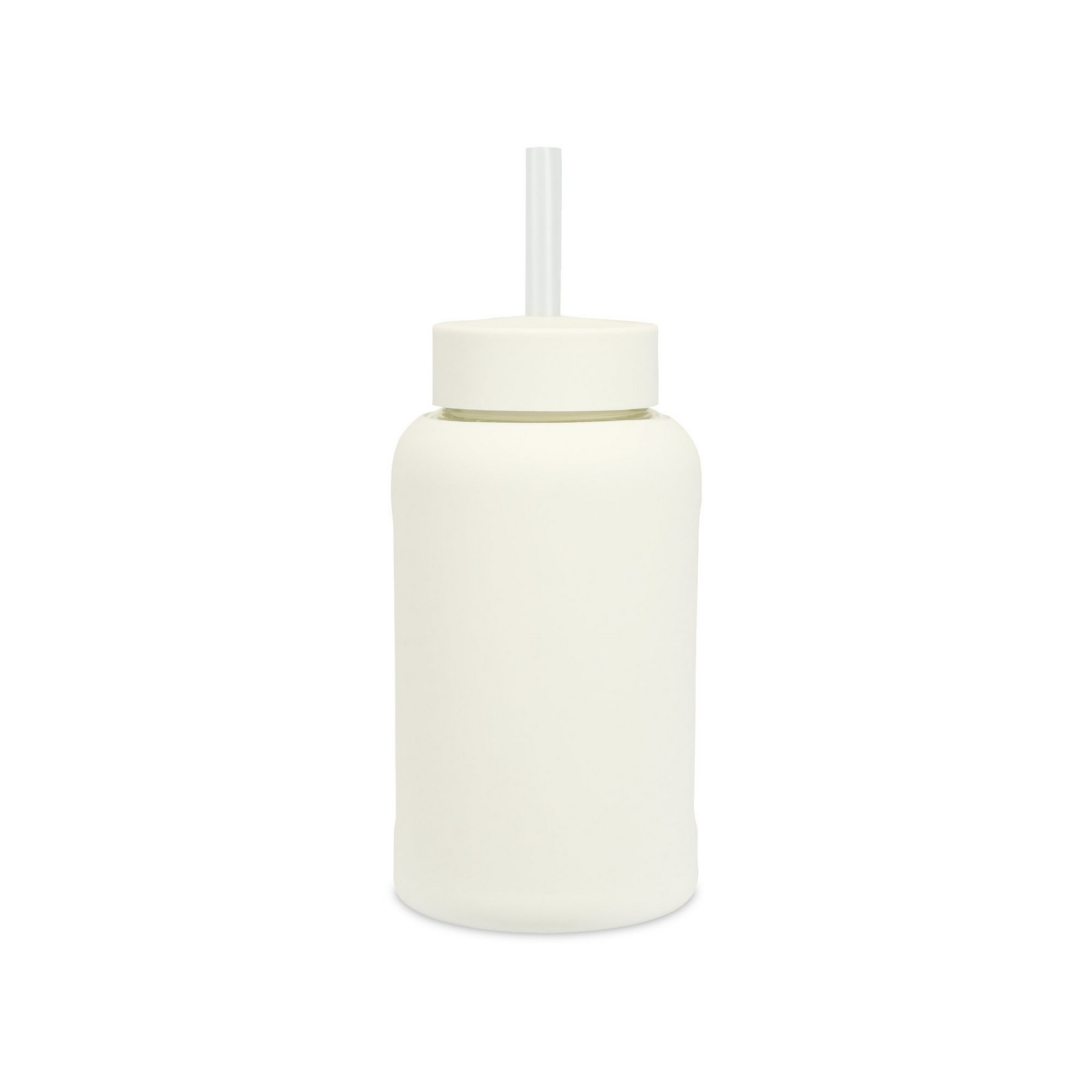 Picture of Axis Glass Straw Bottle - 21 Oz. - Marshmallow