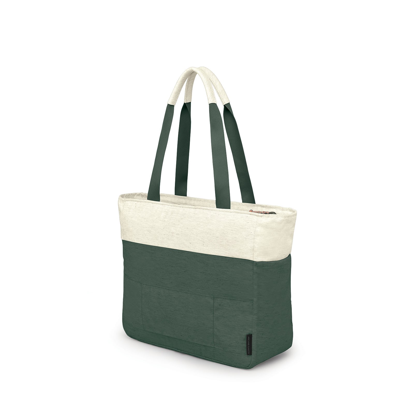 Picture of Osprey Arcane Earth Tote - Moon Beige-Pine Leaf