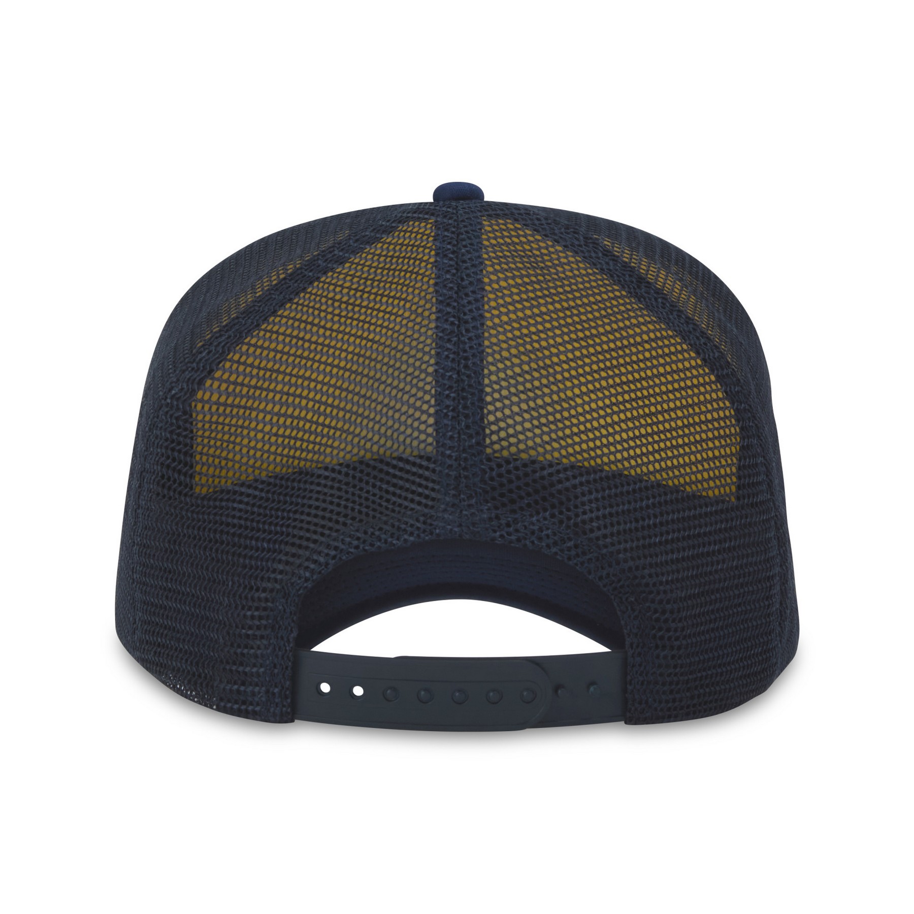 Picture of Merrimack Hat Co. Bronx Foam Trucker Cap - Navy-White