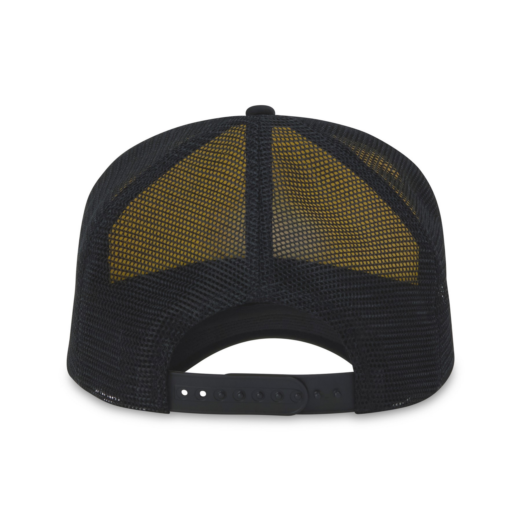 Picture of Merrimack Hat Co. Bronx Foam Trucker Cap - Black-White