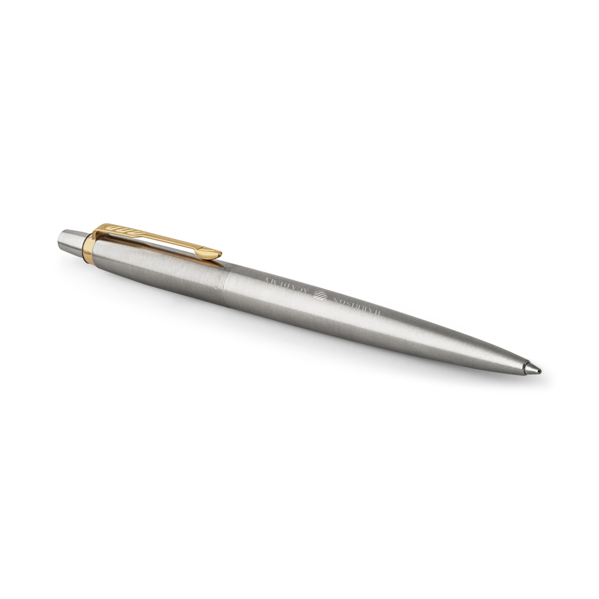 Picture of Parker Jotter London Stainless Steel Ballpoint - Stainless Steel-Gold Trim